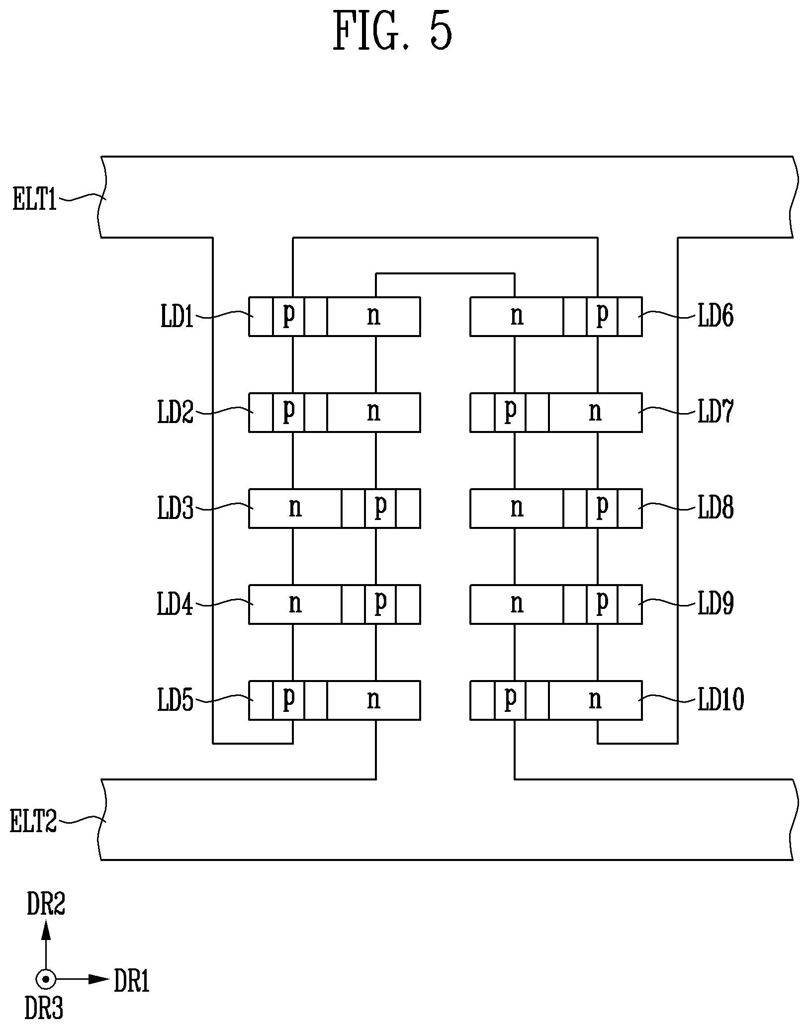 Patent US12579927 Figure 5 – Method of aligning light emitting element and method of fabricating display device