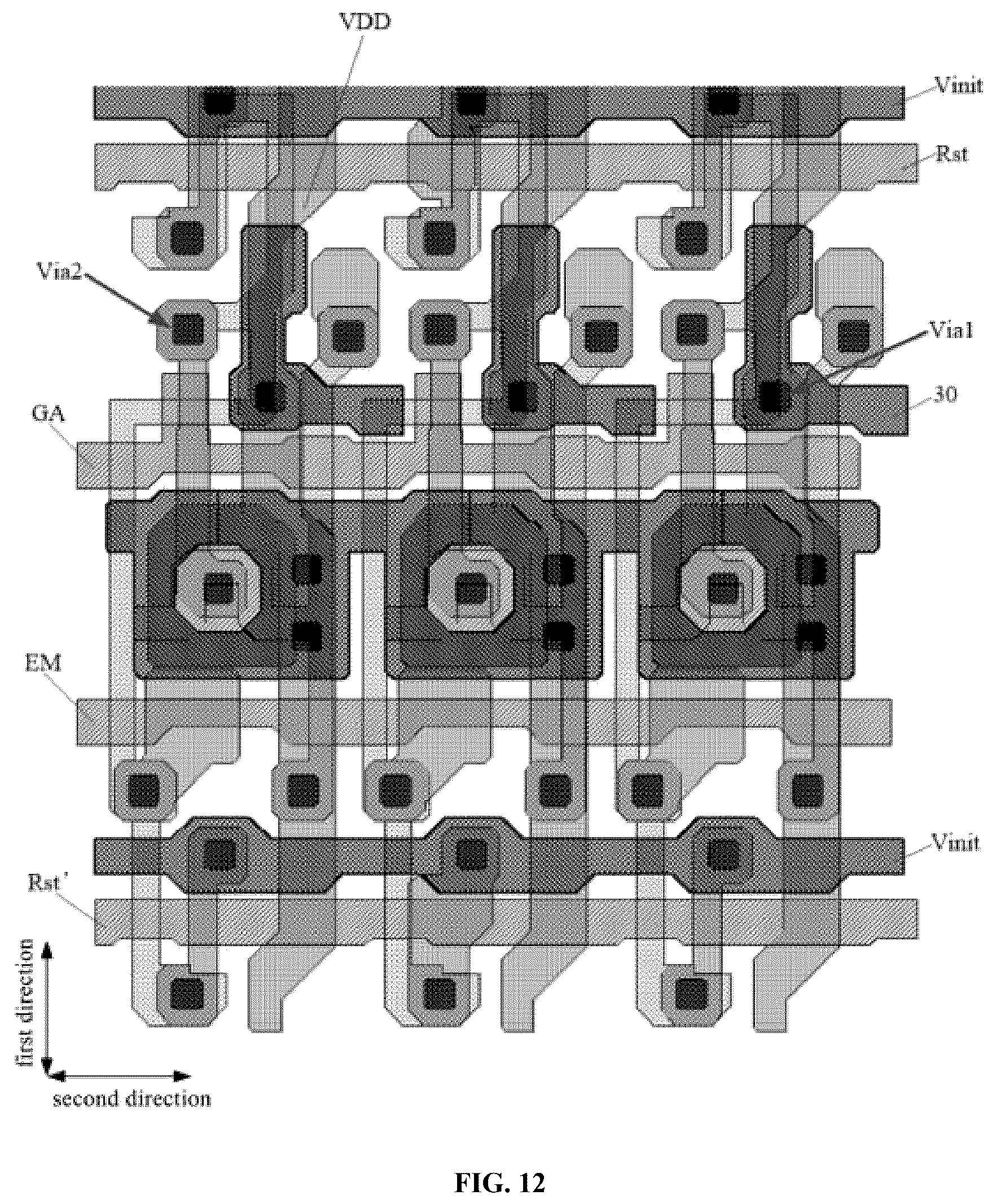 Patent US12579940 Figure 11 – Display substrate and display device