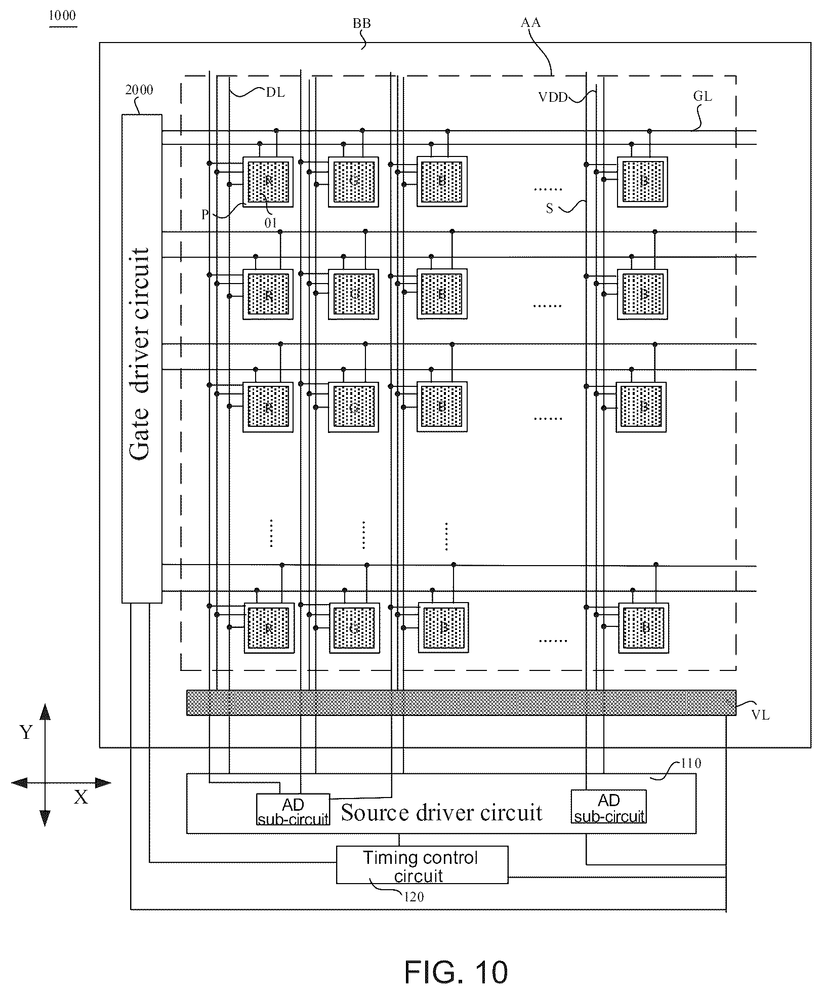 Patent US12579945 Figure 11 – Shift register, gate driver circuit and display device