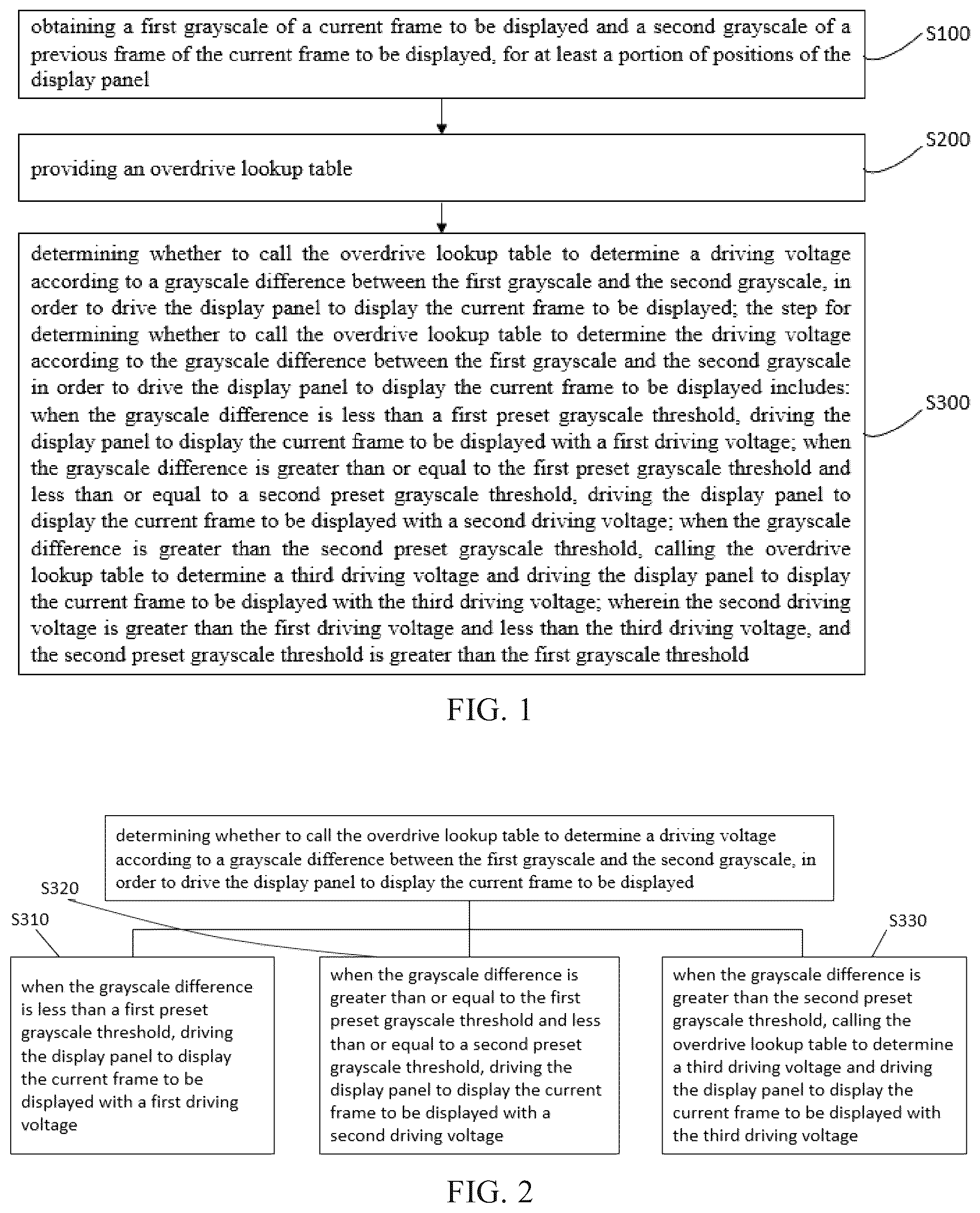 Patent US12579952 Figure 1 – Display panel and driving method of display panel