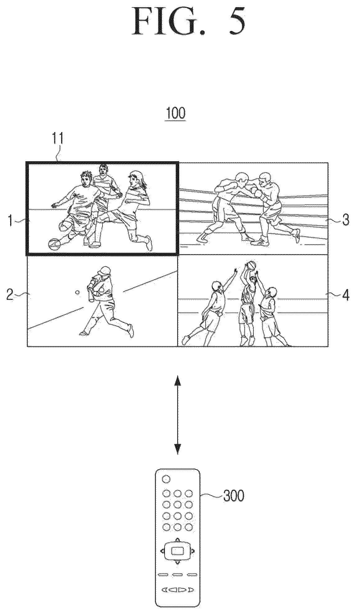Patent US12579959 Figure 5 – Display device and control method therefor