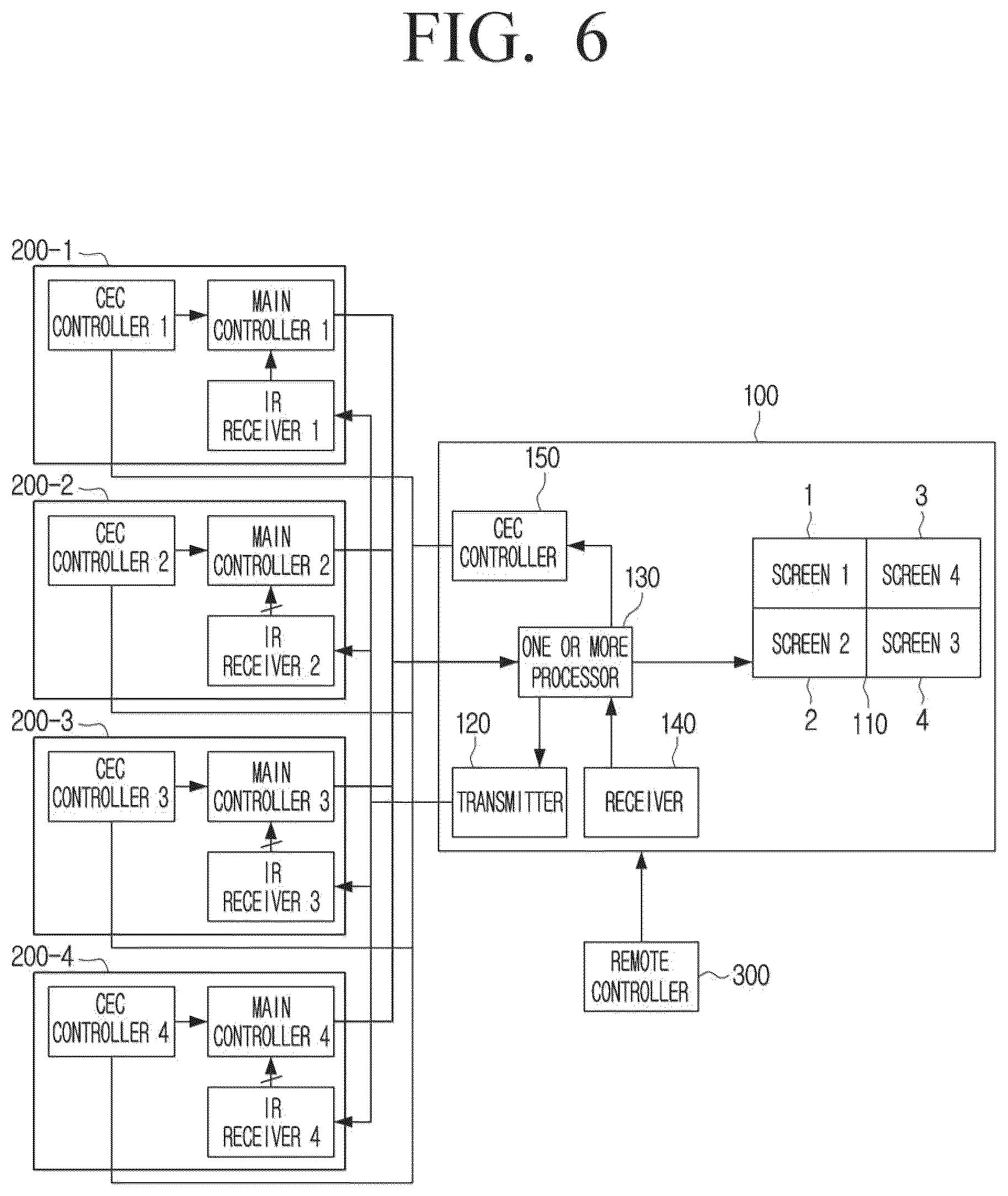 Patent US12579959 Figure 6 – Display device and control method therefor