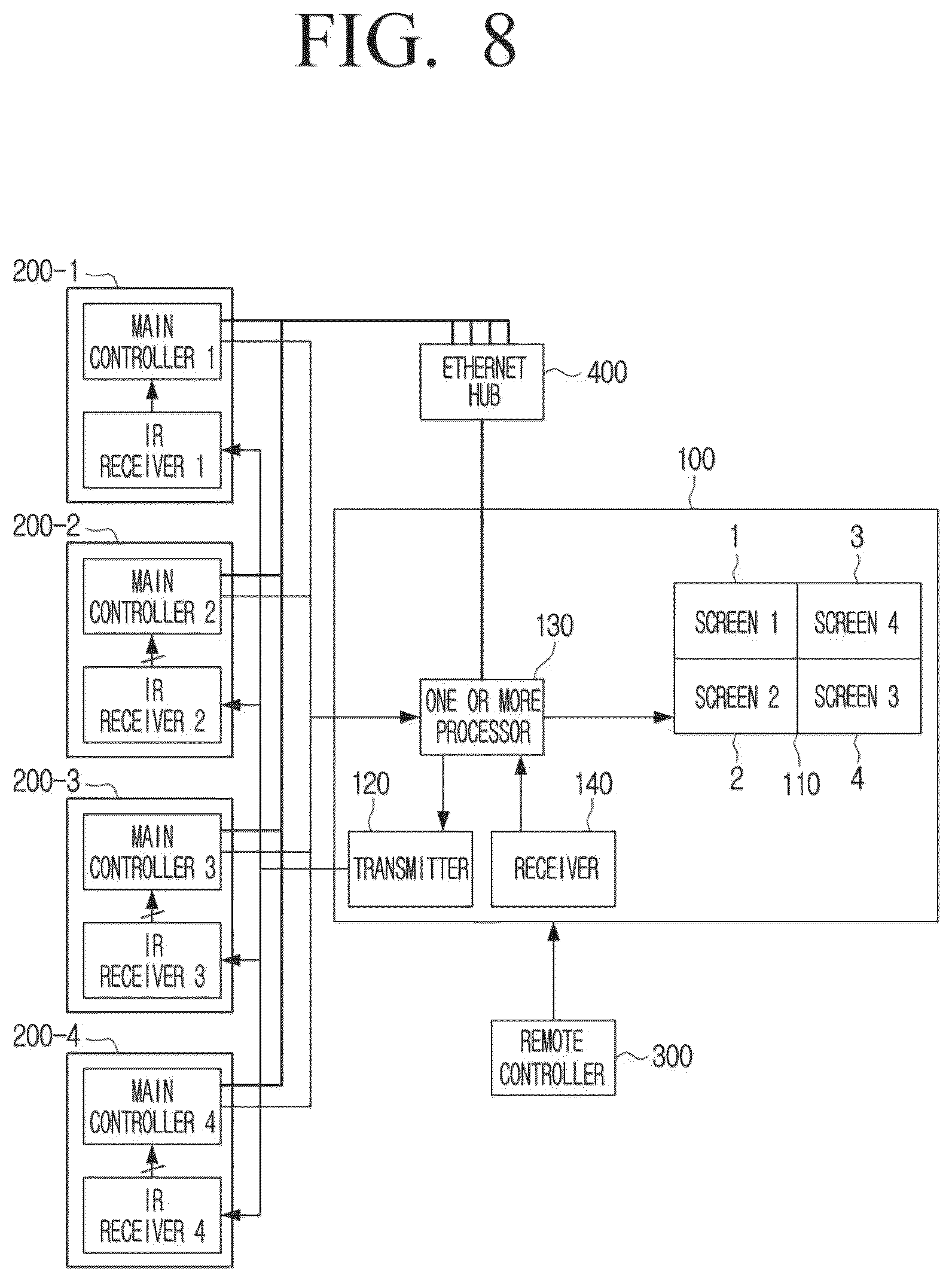 Patent US12579959 Figure 8 – Display device and control method therefor