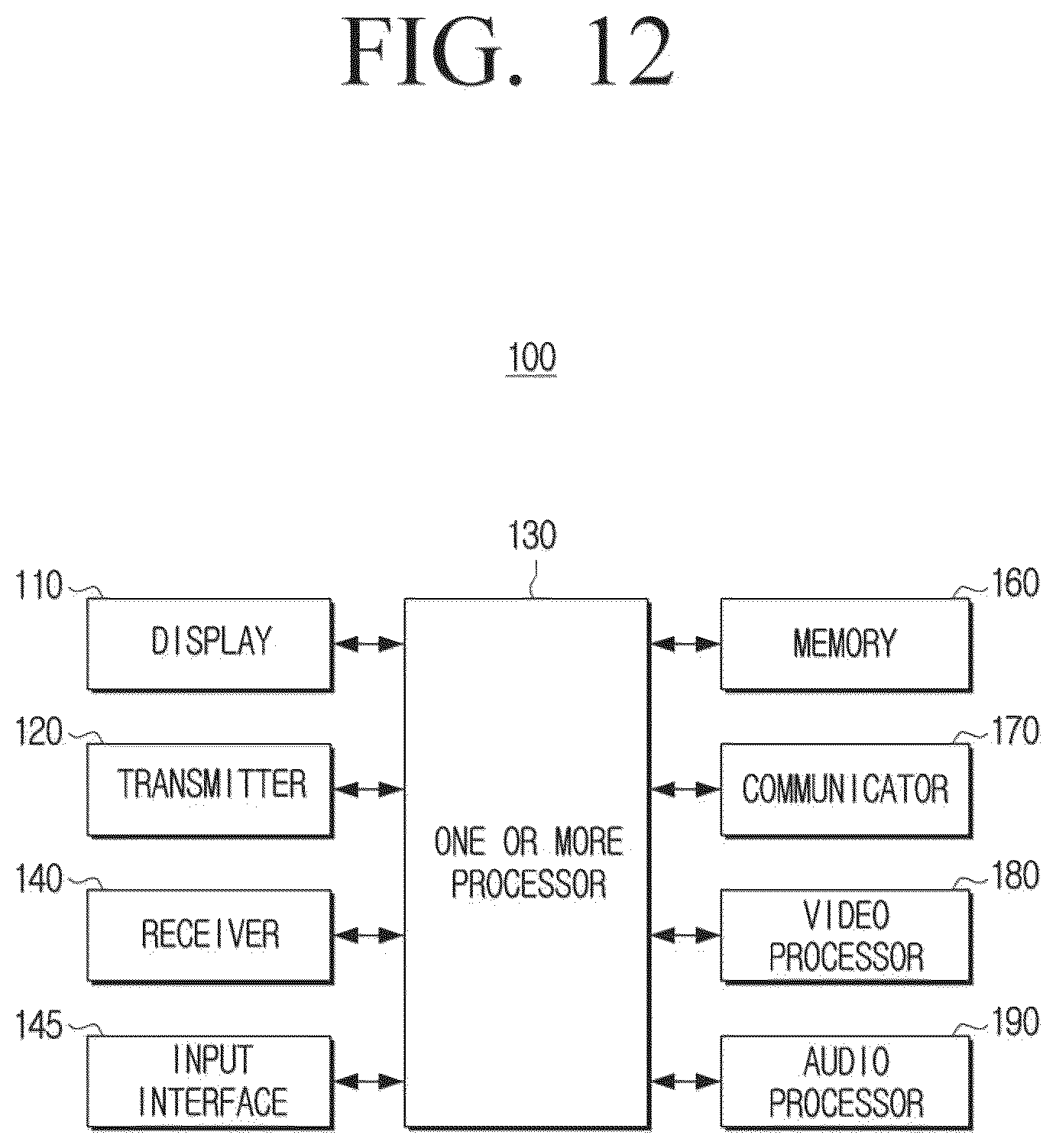 Patent US12579959 Figure 12 – Display device and control method therefor