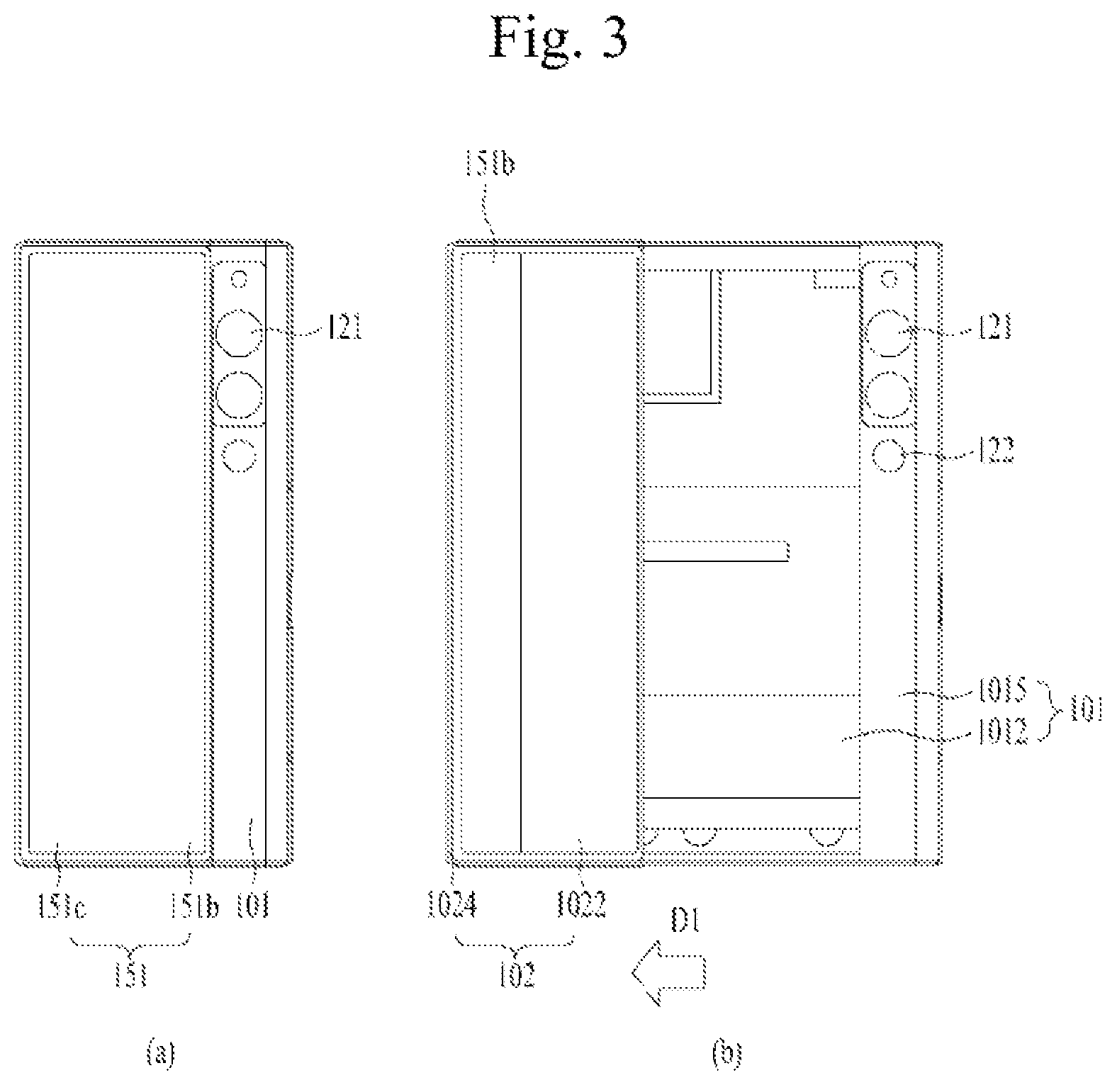 Patent US12581001 Figure 3 – Mobile terminal