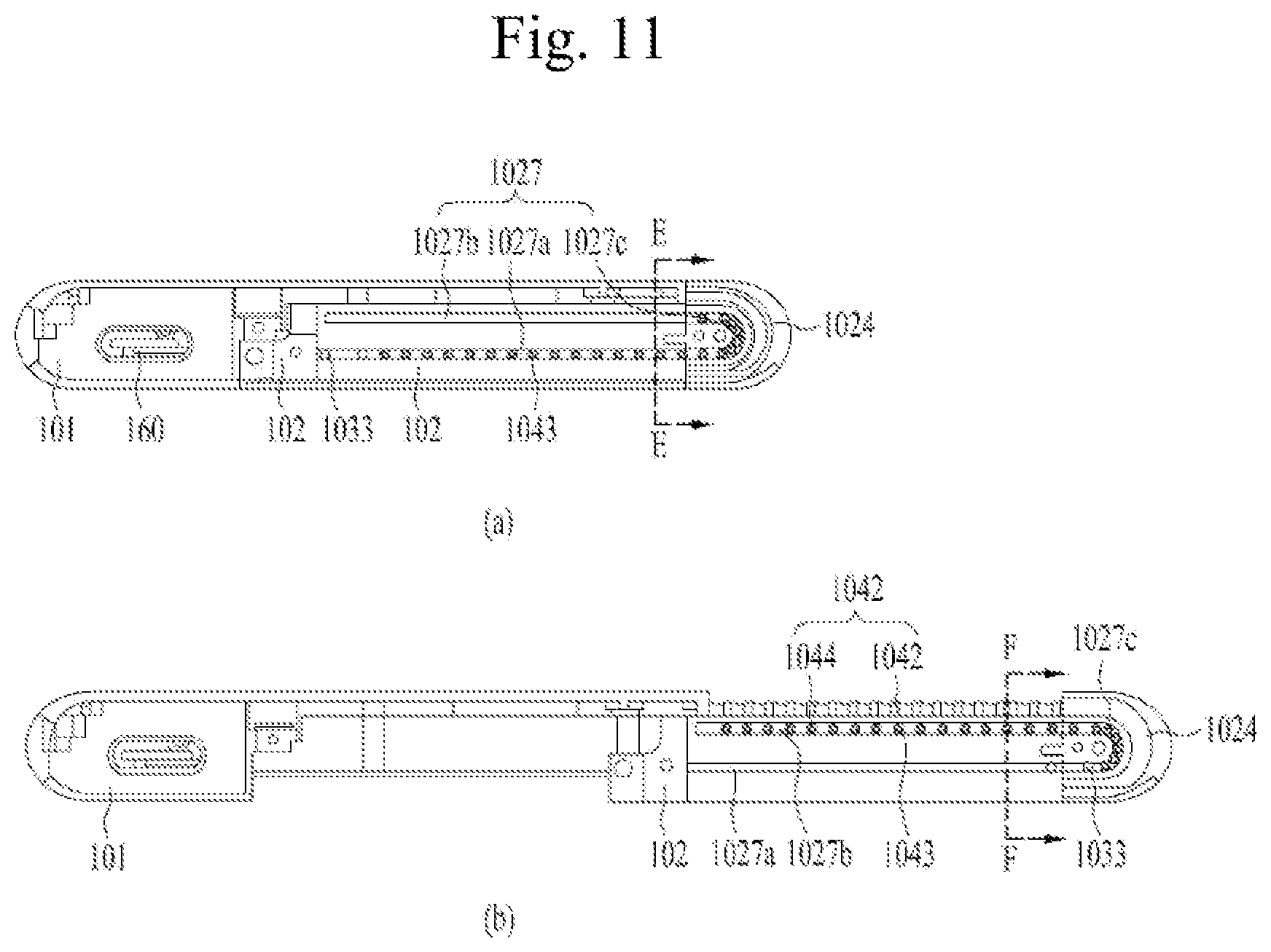 Patent US12581001 Figure 11 – Mobile terminal
