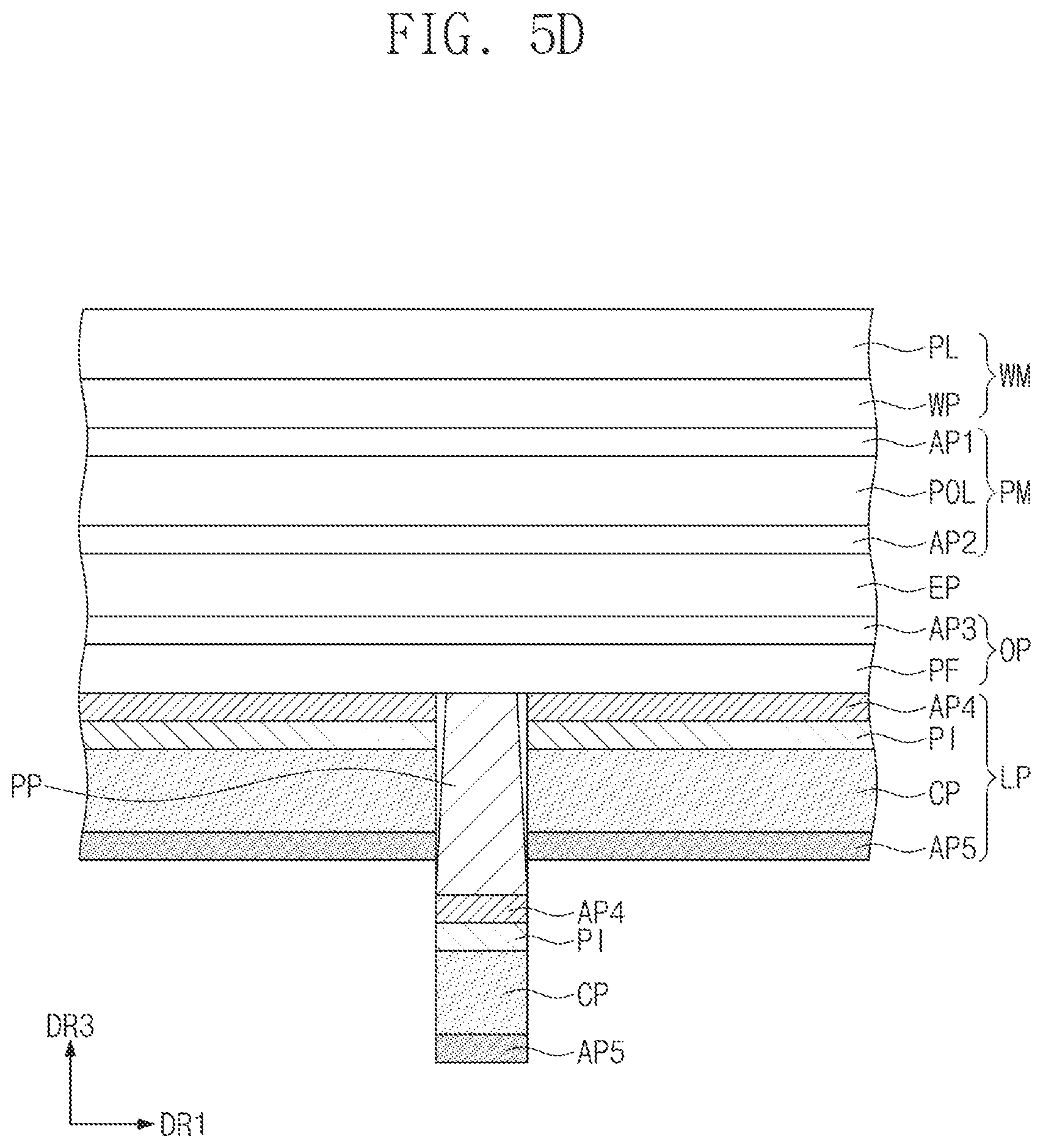Patent US12581004 Figure 8 – Display device and method of manufacturing the same
