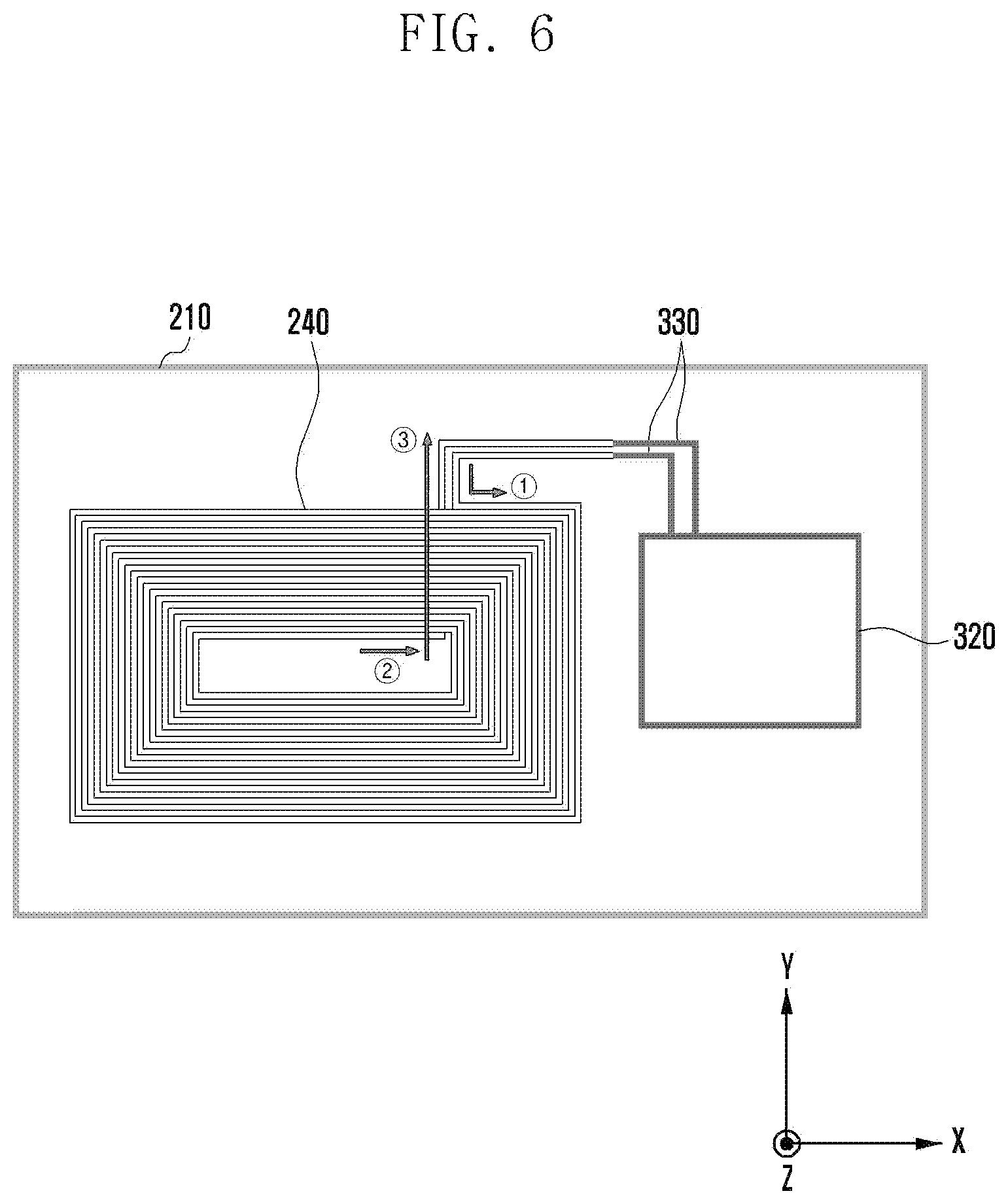 Patent US12581007 Figure 6 – Electronic device including multiple PCBS and antennas printed on PCBS