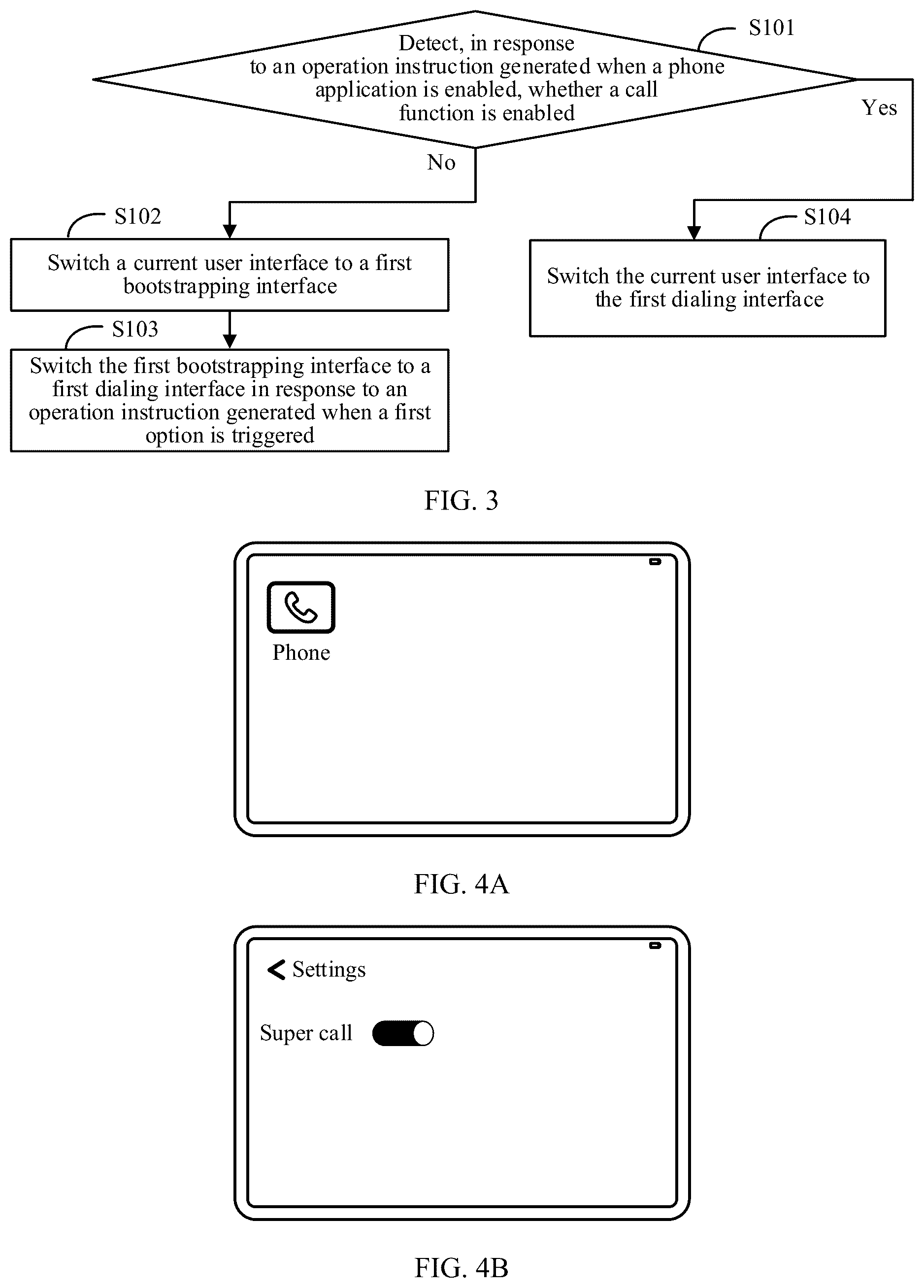 Patent US12581008 Figure 4 – Call service bootstrapping method, electronic device, and storage medium