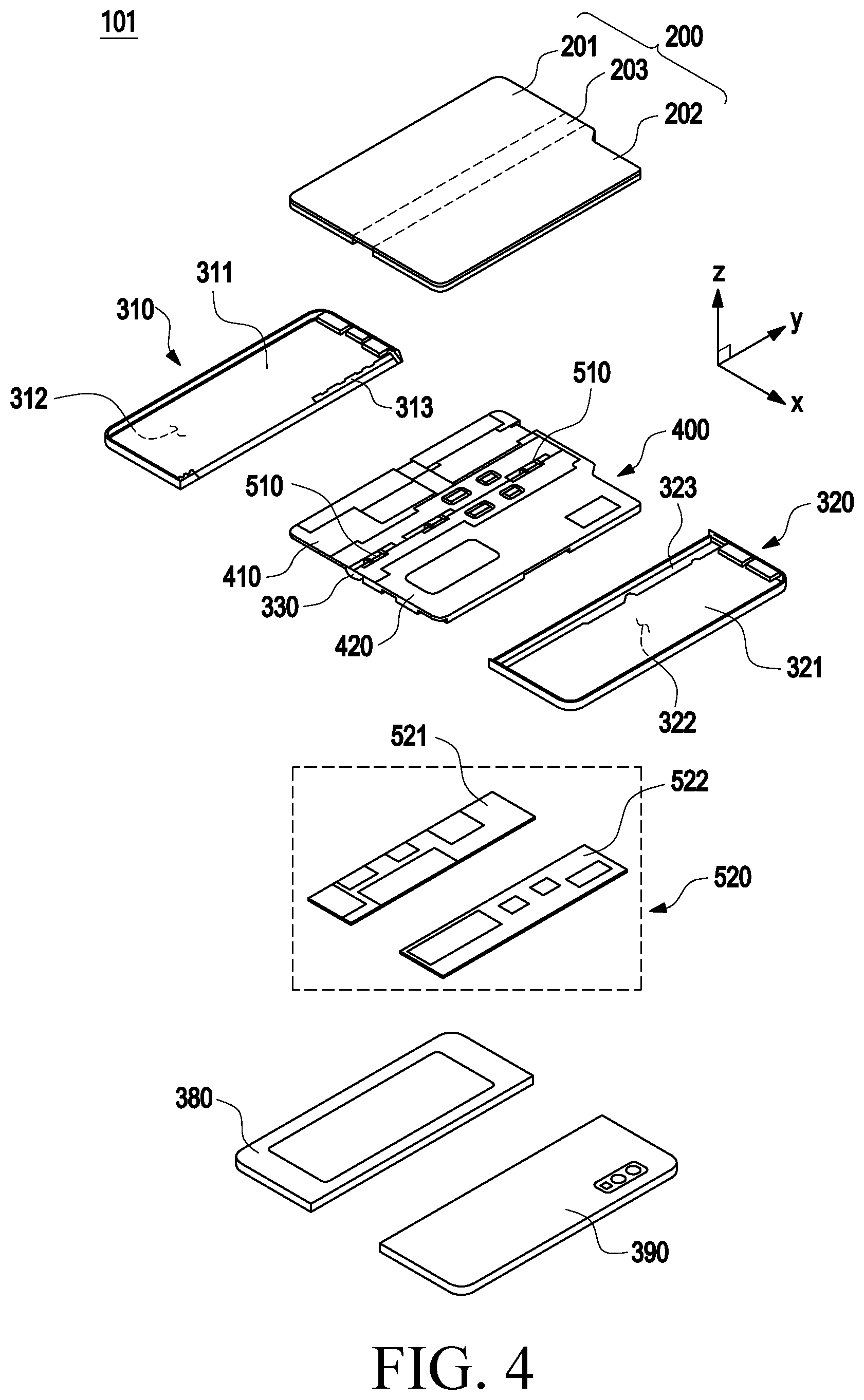 Patent US12581010 Figure 4 – Method for processing content and electronic device supporting the same