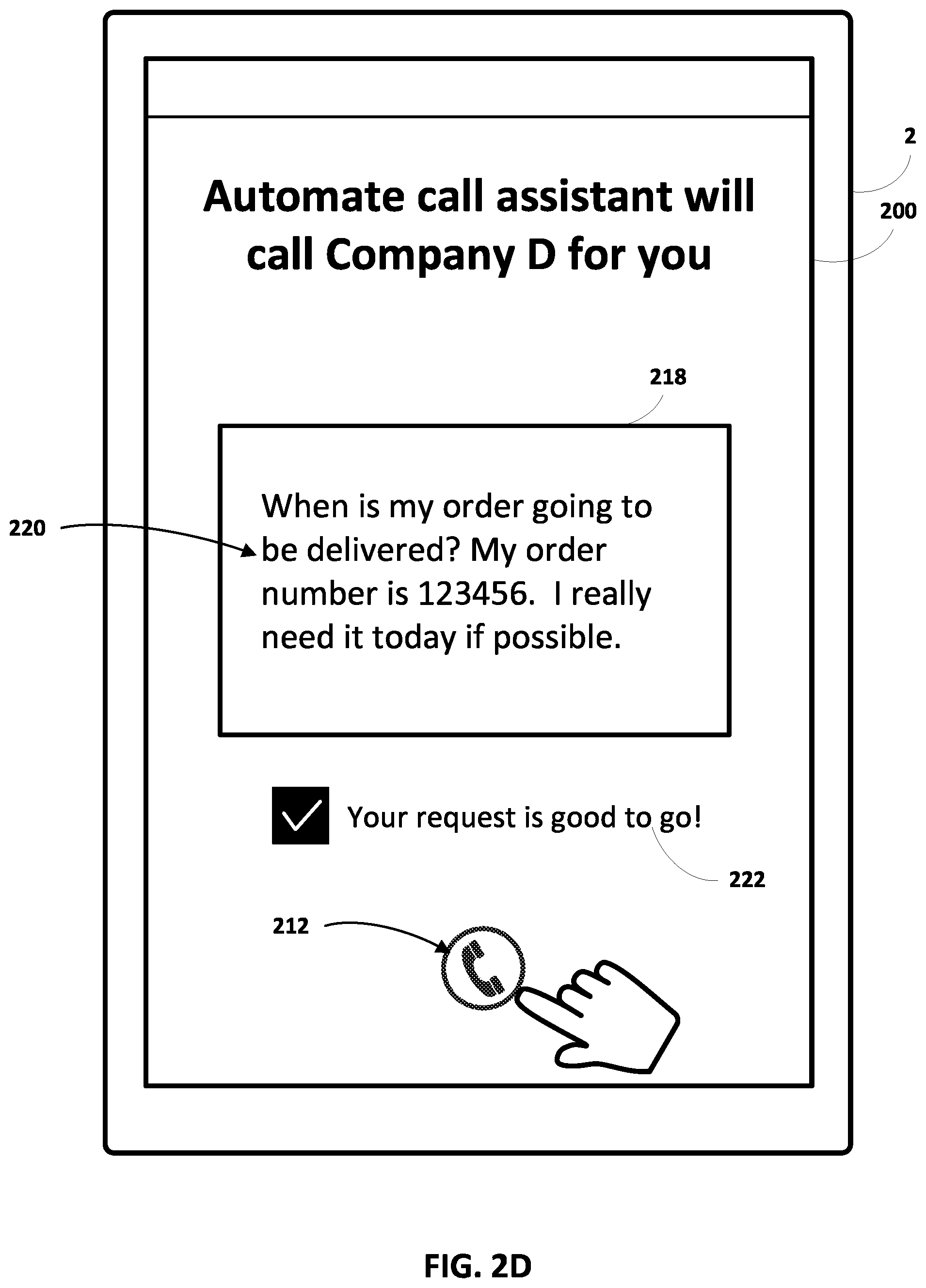 Patent US12581015 Figure 5 – Automating telephone call(s) on behalf of user(s)