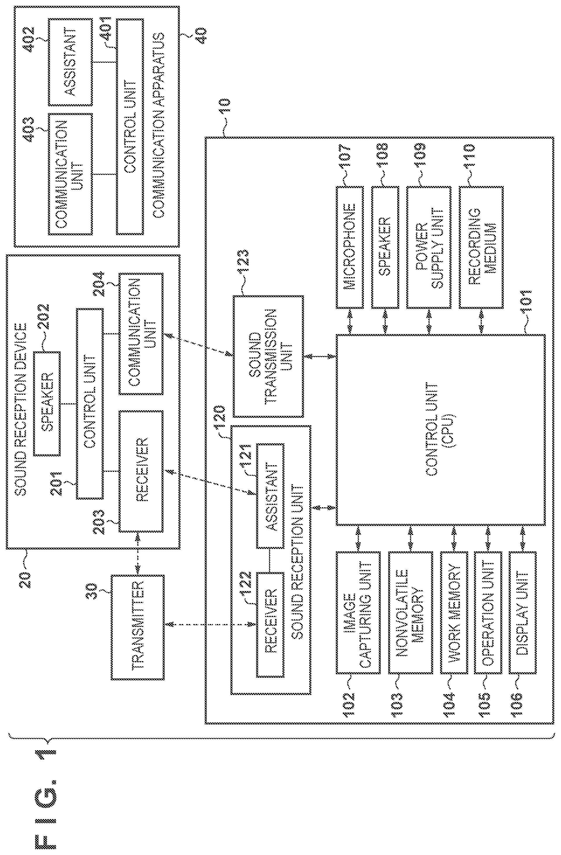Patent US12581020 Figure 1 – Electronic apparatus and communication apparatus