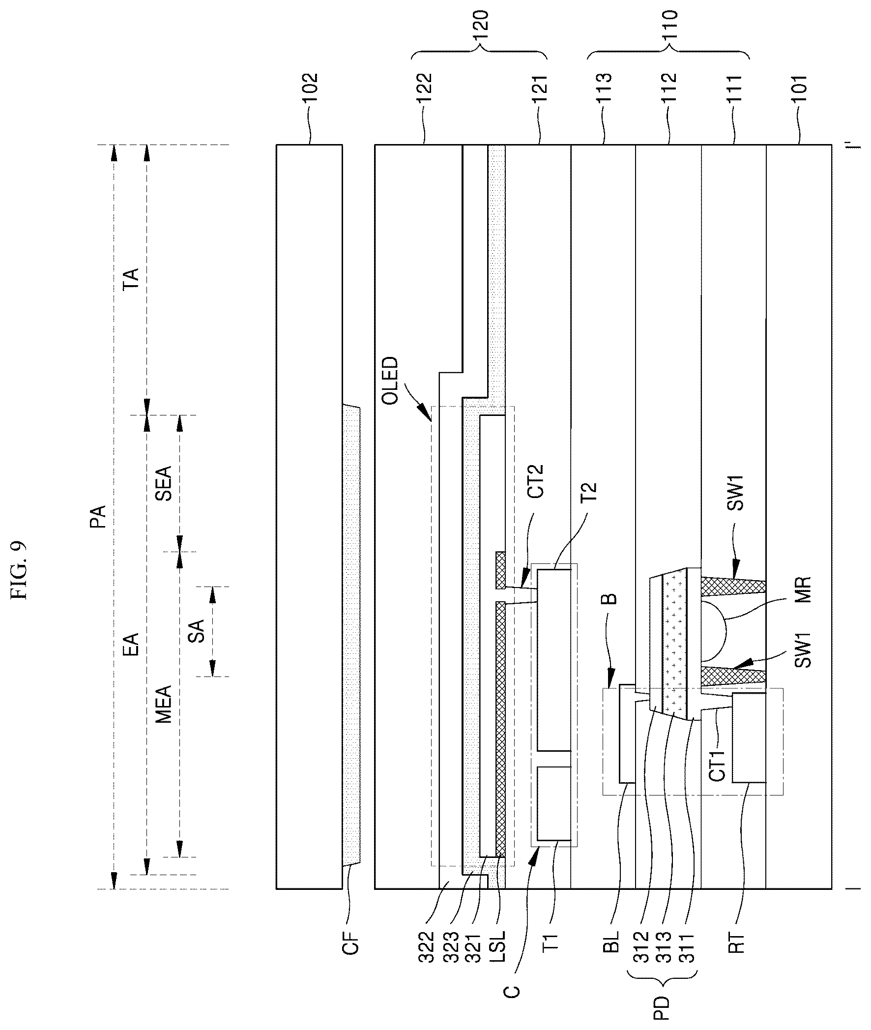 Patent US12581021 Figure 7 – Flat panel and scanning device comprising the same
