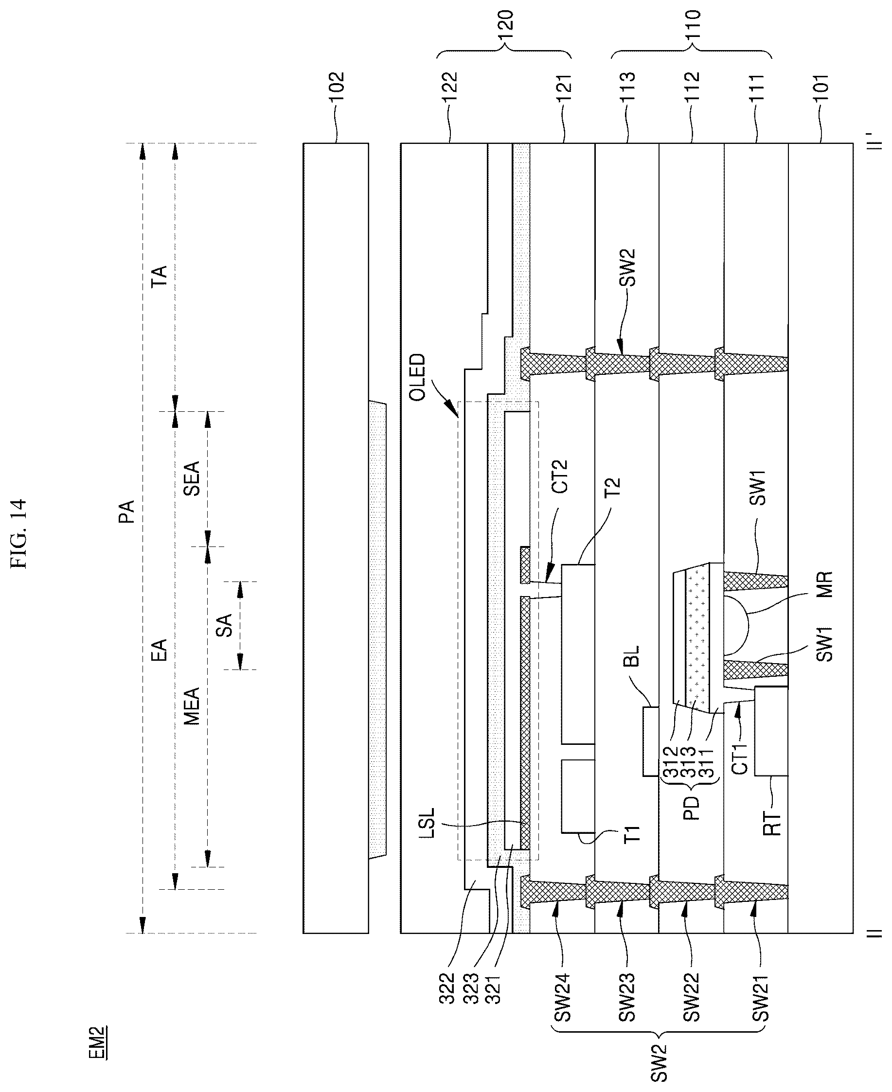 Patent US12581021 Figure 11 – Flat panel and scanning device comprising the same