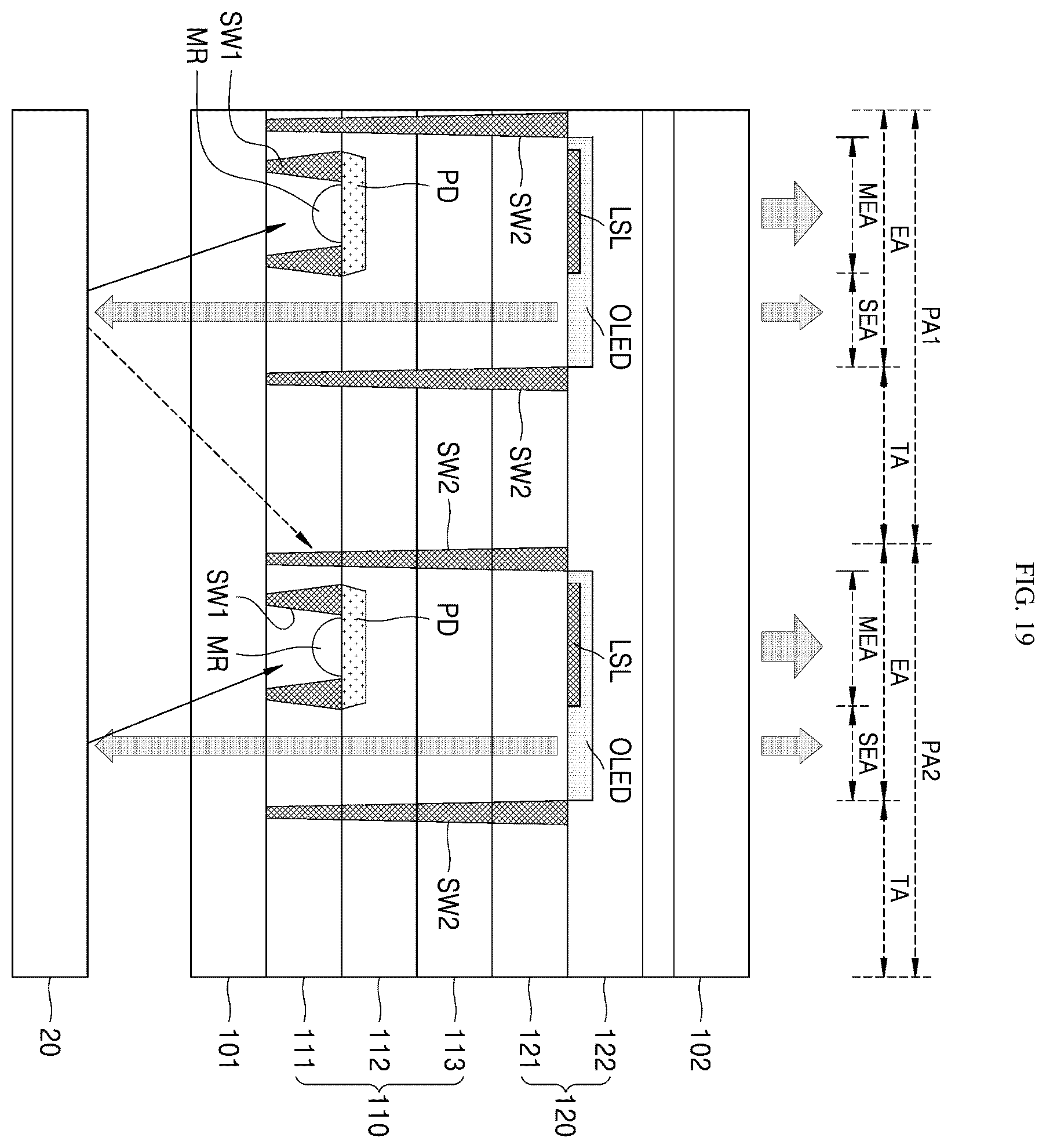 Patent US12581021 Figure 16 – Flat panel and scanning device comprising the same