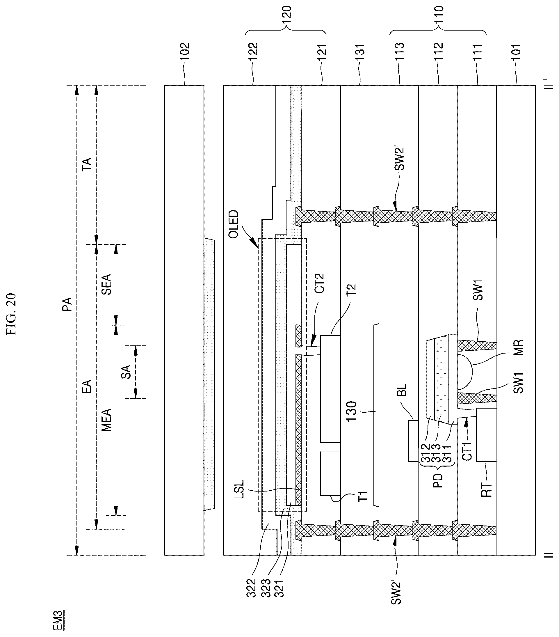 Patent US12581021 Figure 17 – Flat panel and scanning device comprising the same