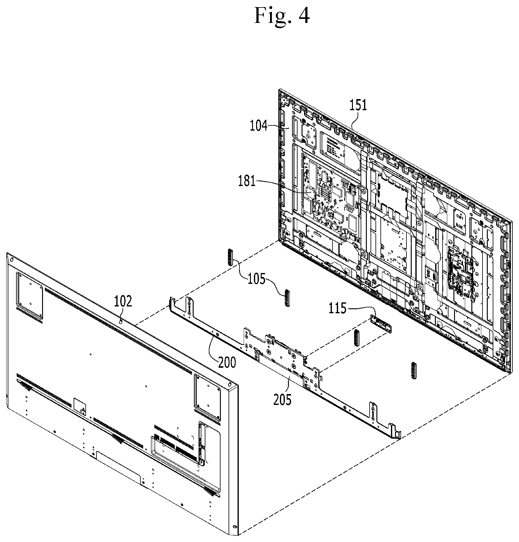 Patent US12581027 Figure 4 – Display device