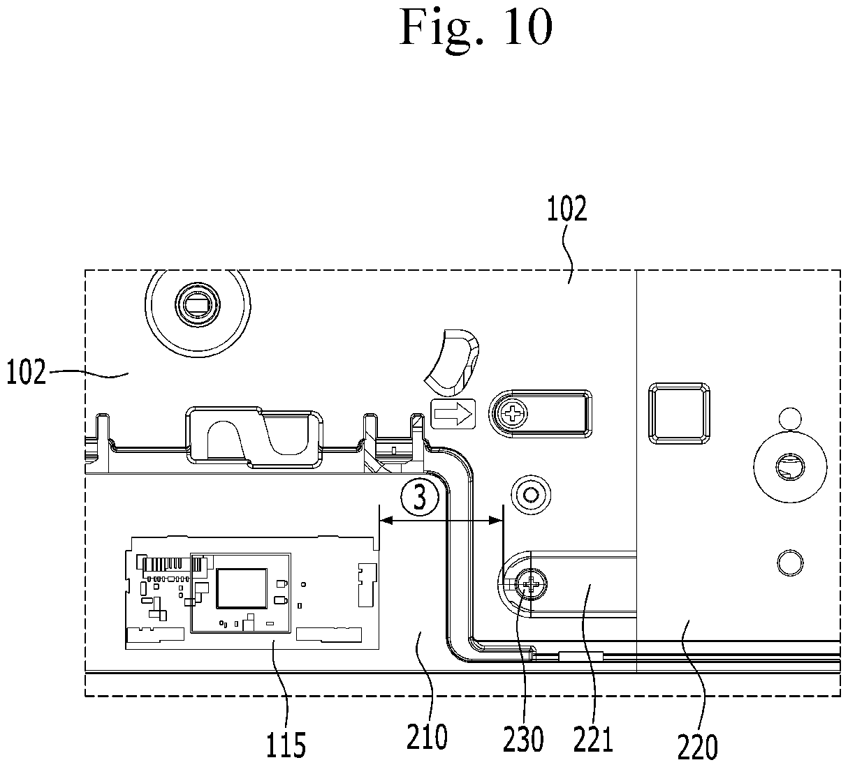 Patent US12581027 Figure 10 – Display device
