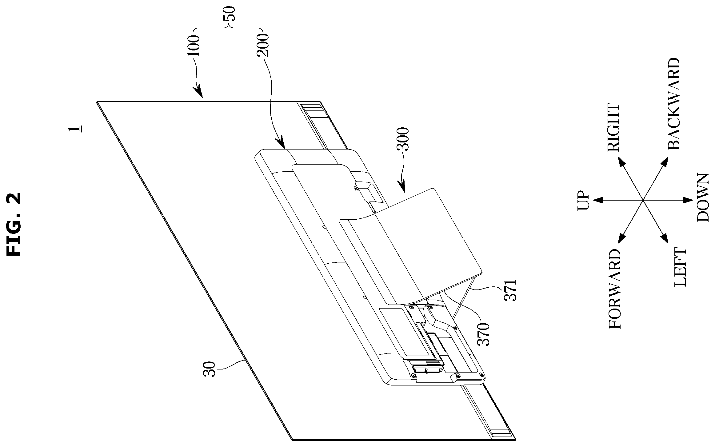 Patent US12581028 Figure 2 – Display apparatus