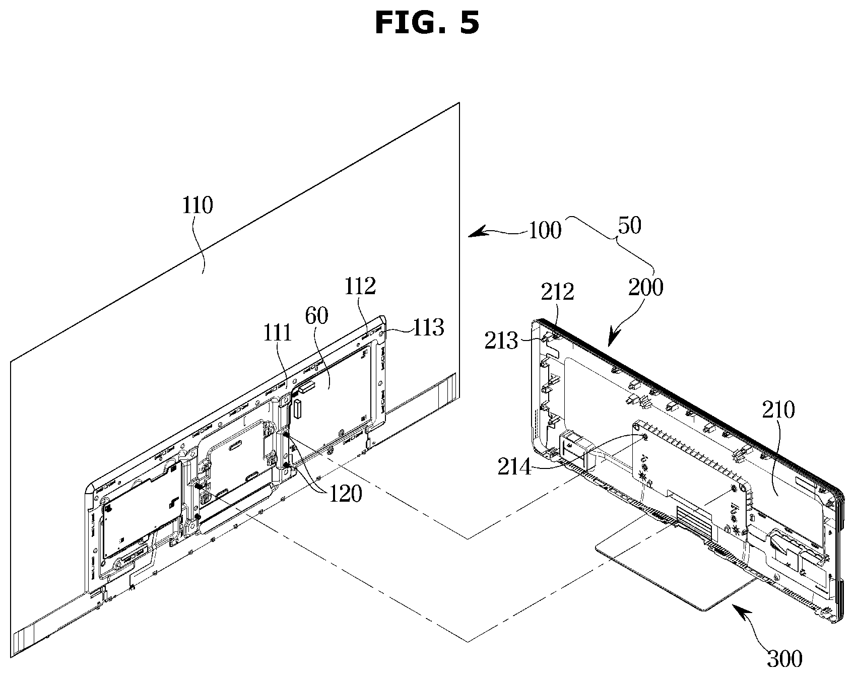 Patent US12581028 Figure 5 – Display apparatus
