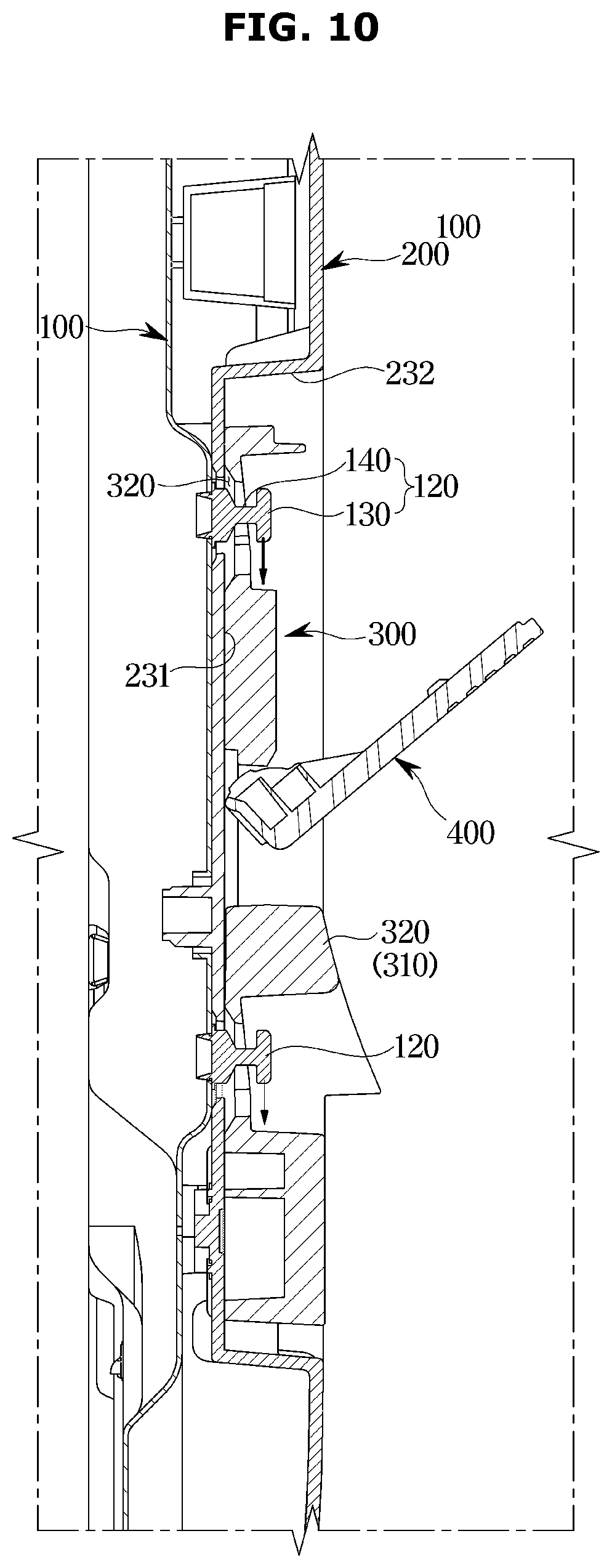 Patent US12581028 Figure 10 – Display apparatus