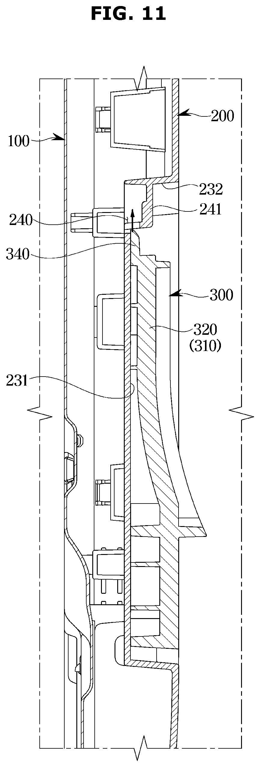 Patent US12581028 Figure 11 – Display apparatus