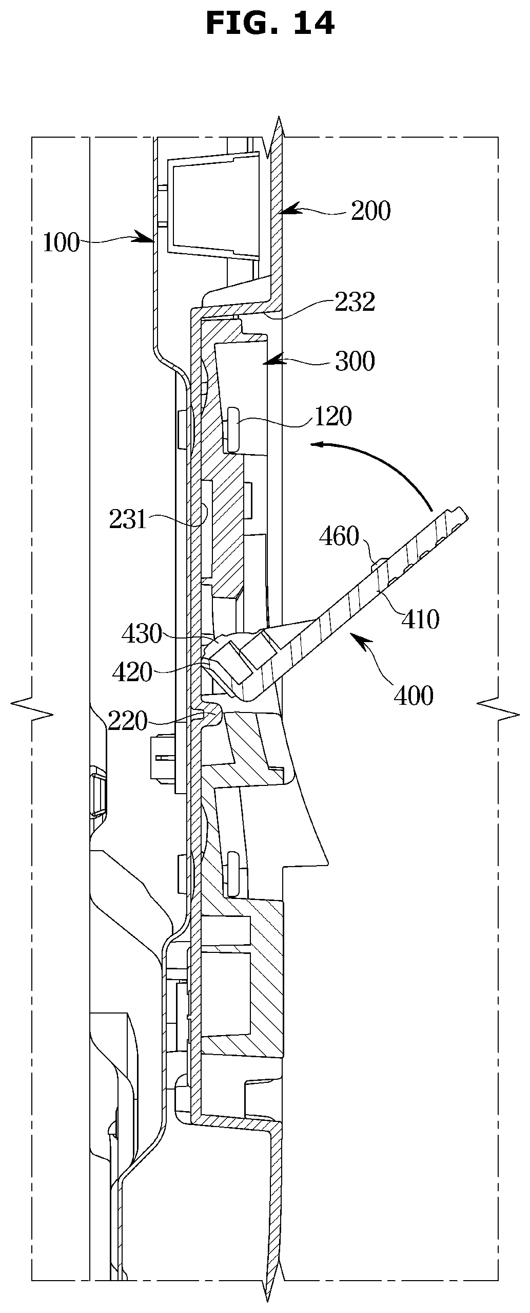 Patent US12581028 Figure 14 – Display apparatus