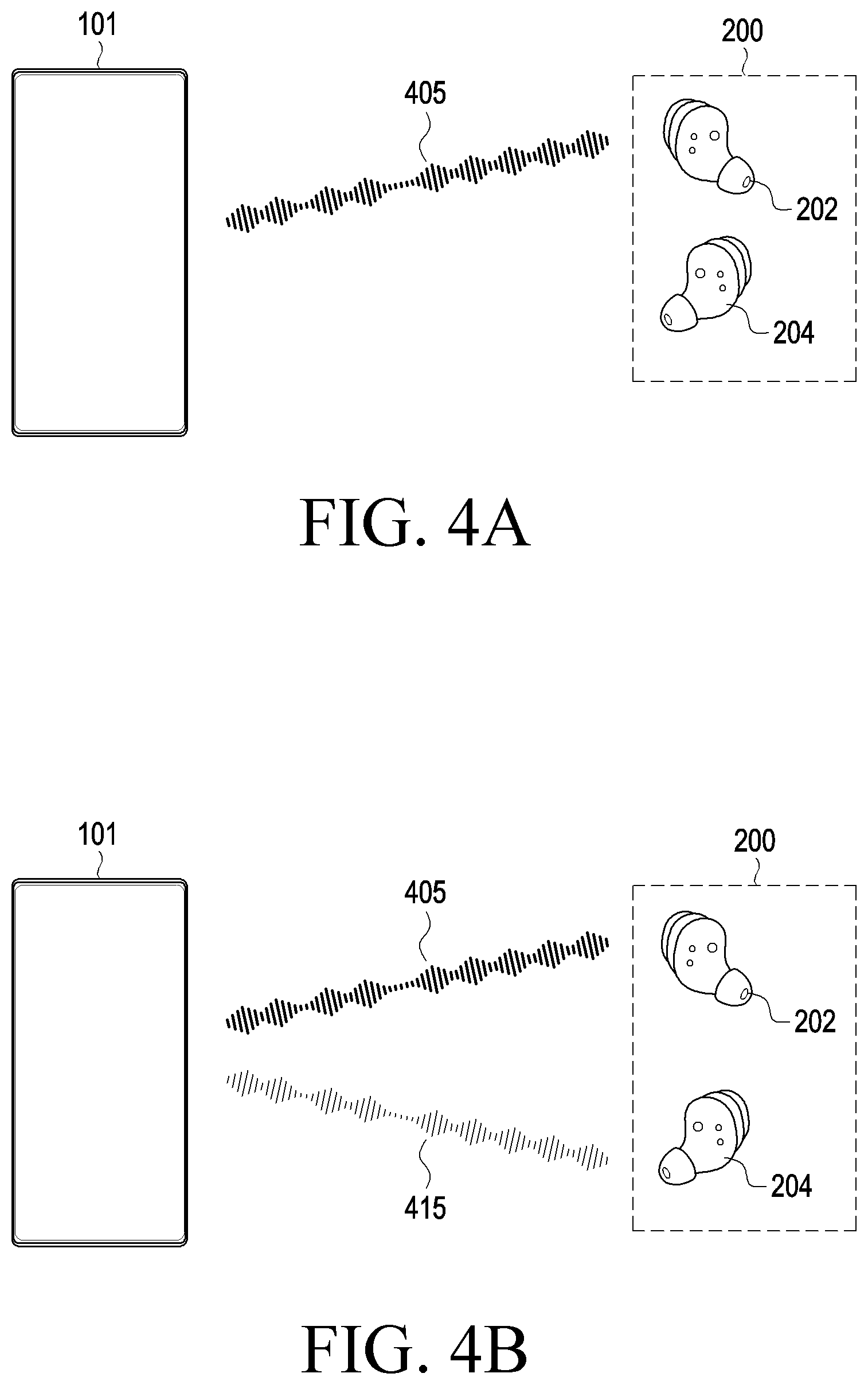 Patent US12581032 Figure 4 – Electronic device for audio recording and operating method thereof