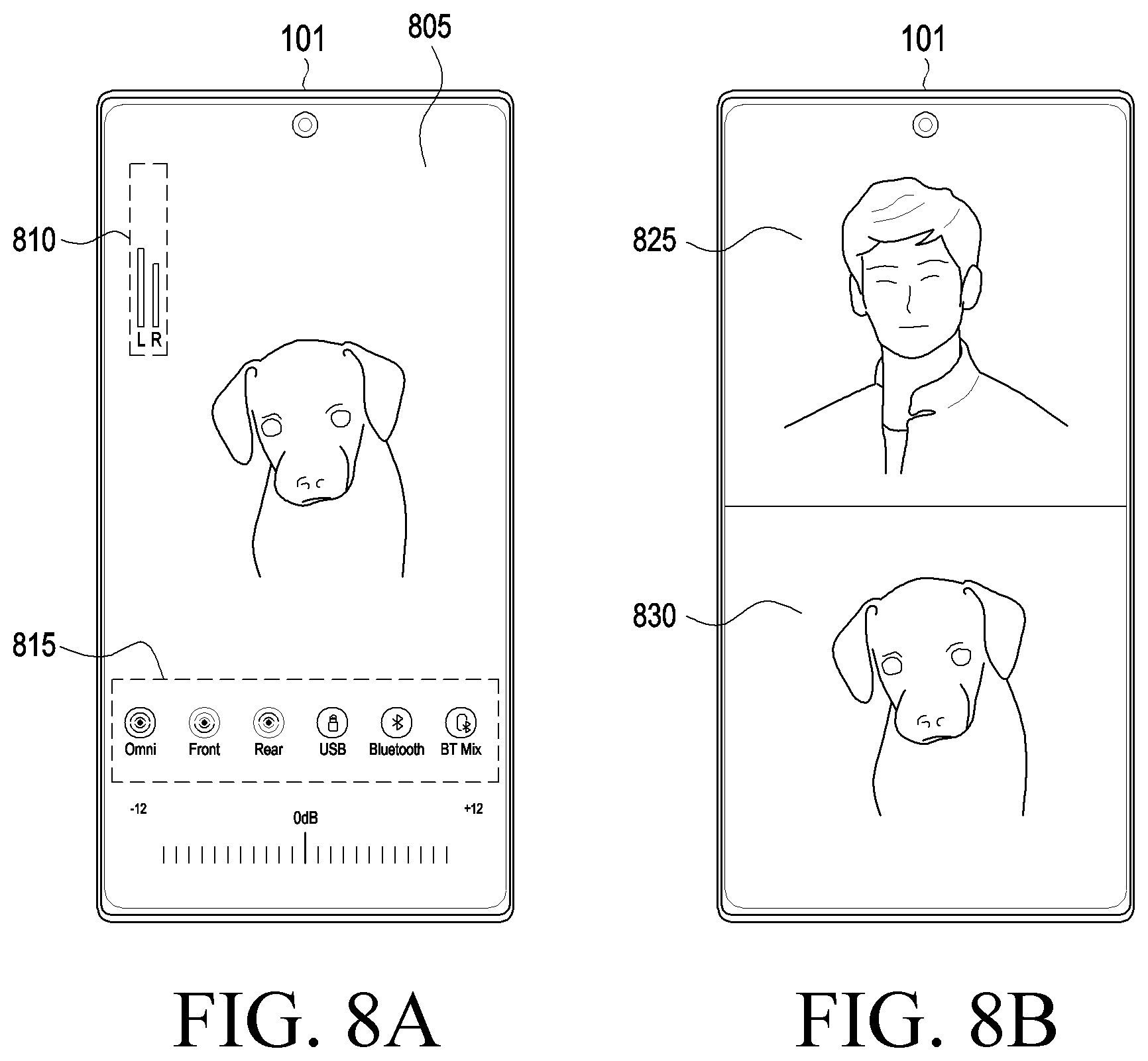 Patent US12581032 Figure 8 – Electronic device for audio recording and operating method thereof