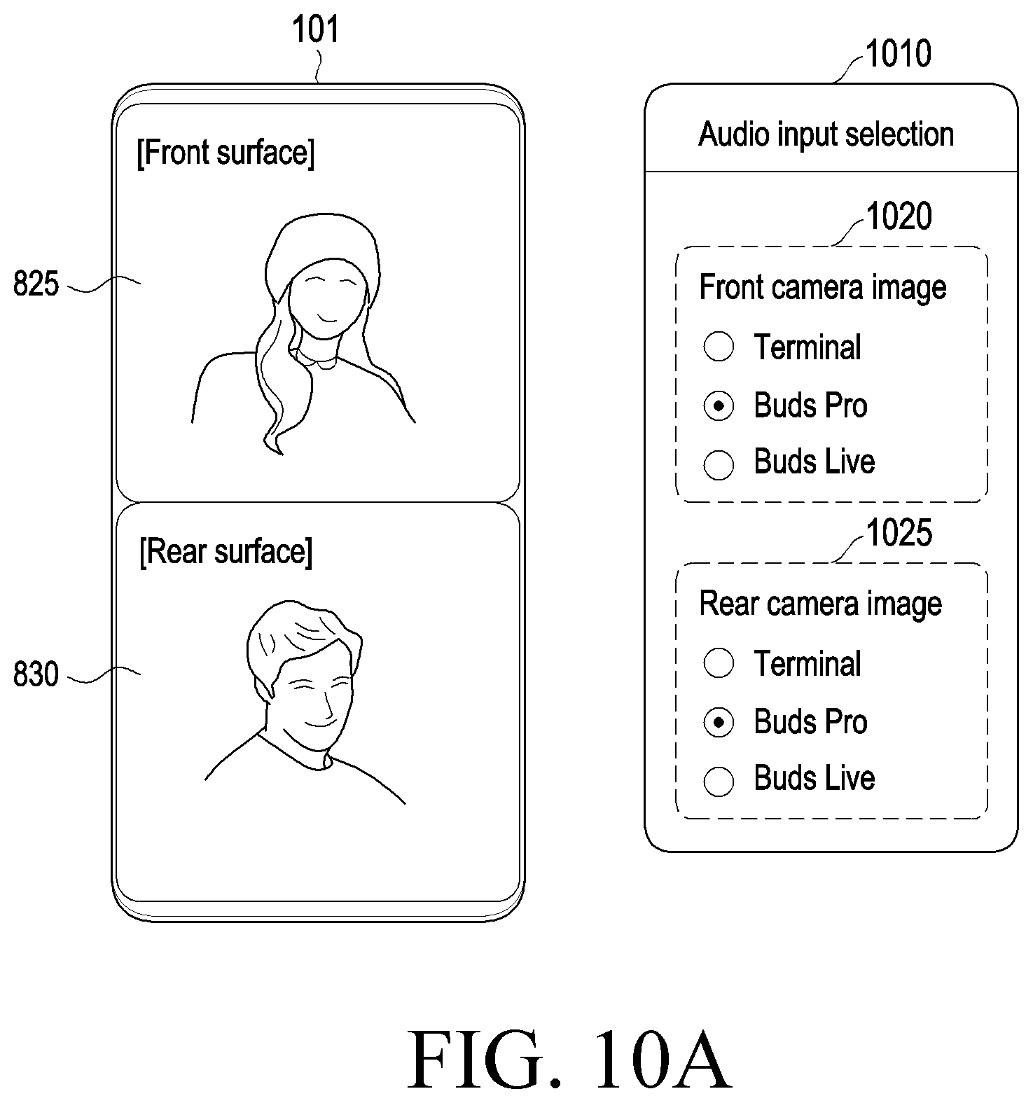 Patent US12581032 Figure 11 – Electronic device for audio recording and operating method thereof
