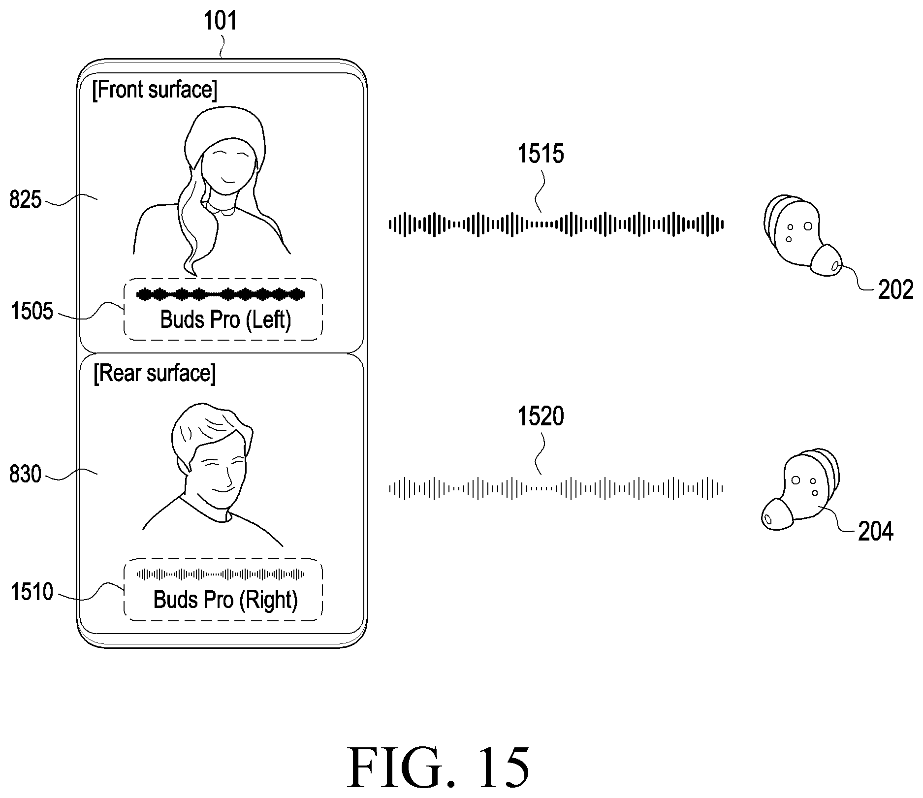 Patent US12581032 Figure 16 – Electronic device for audio recording and operating method thereof
