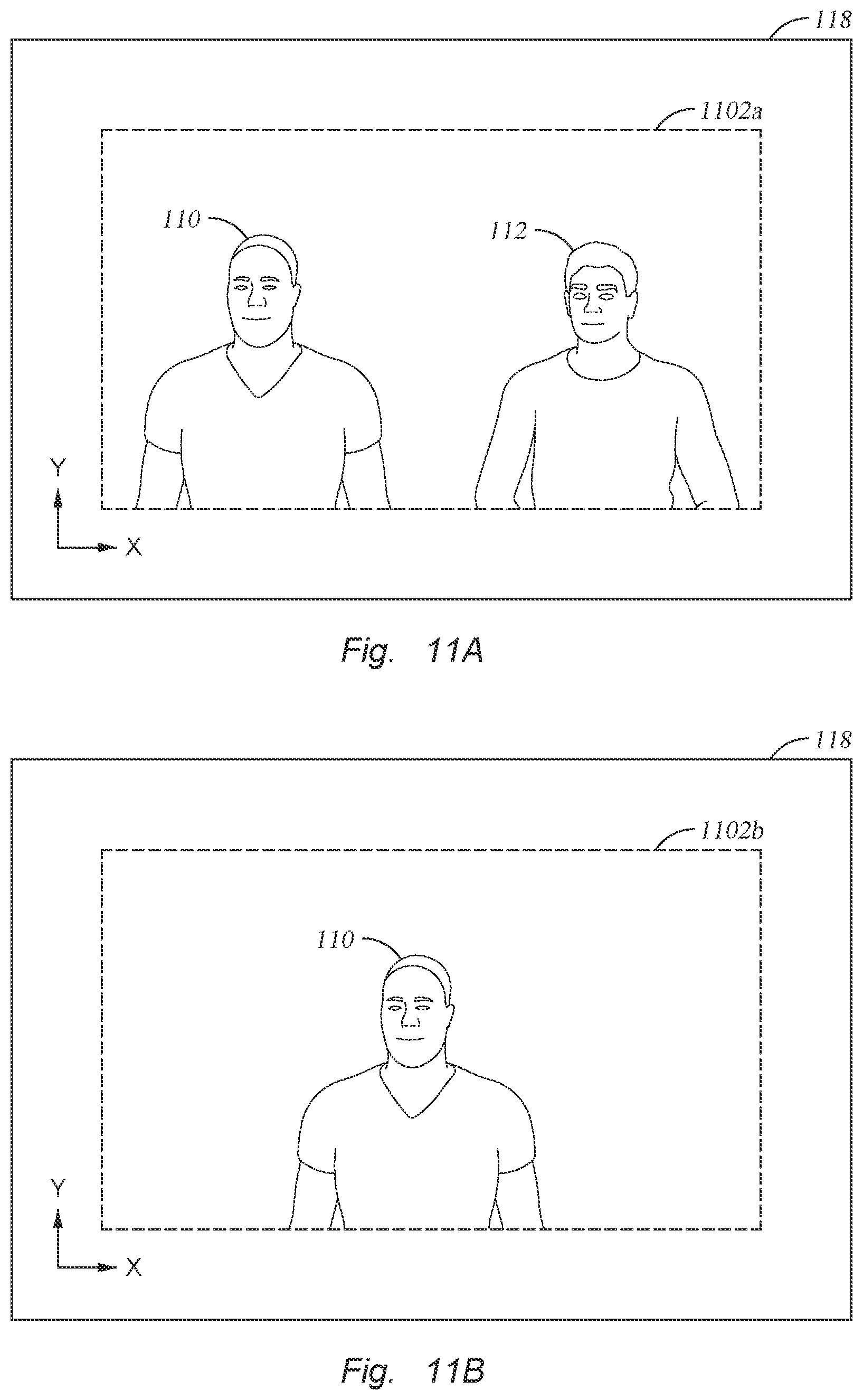 Patent US12581035 Figure 12 – Video conference with subtiling