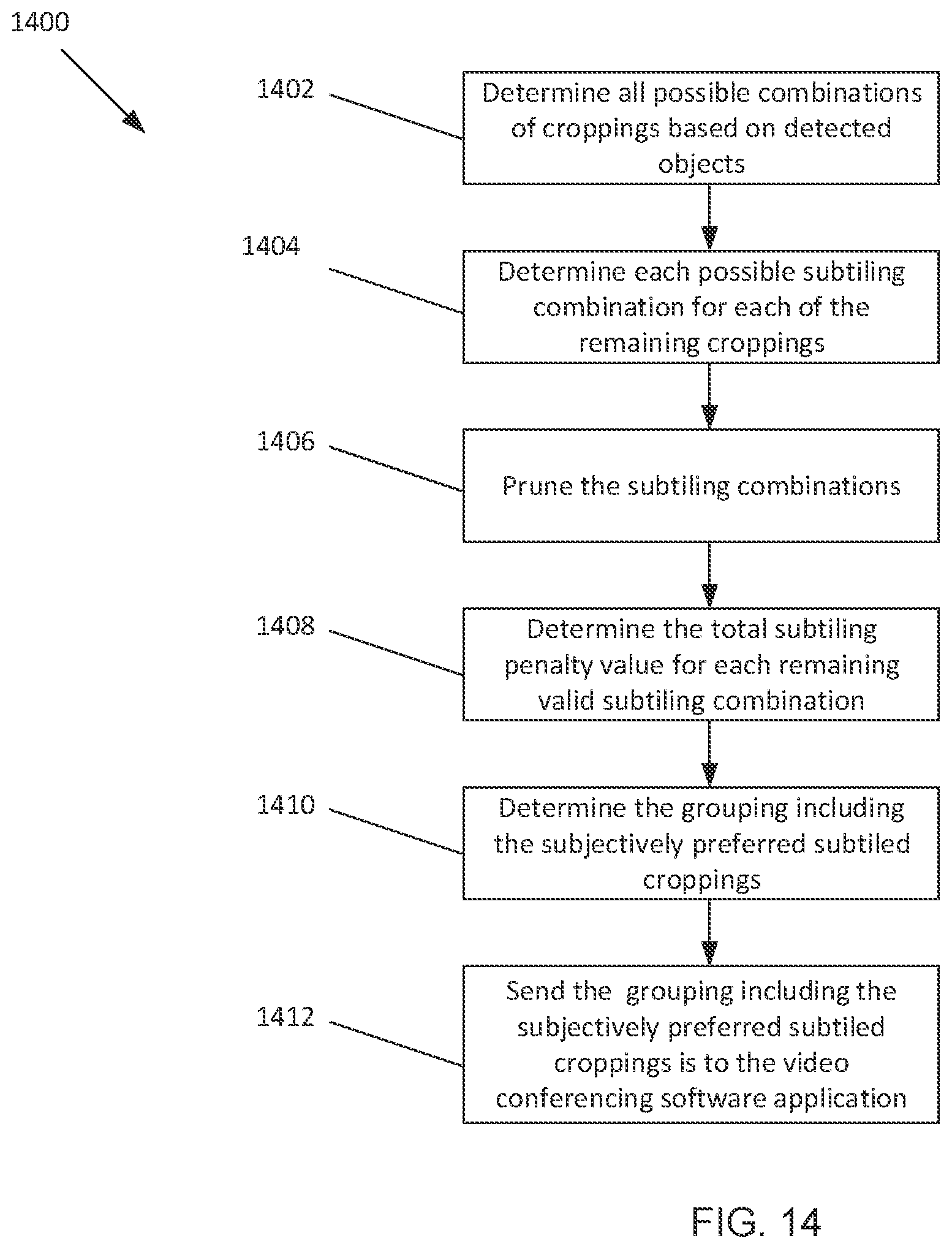 Patent US12581035 Figure 15 – Video conference with subtiling