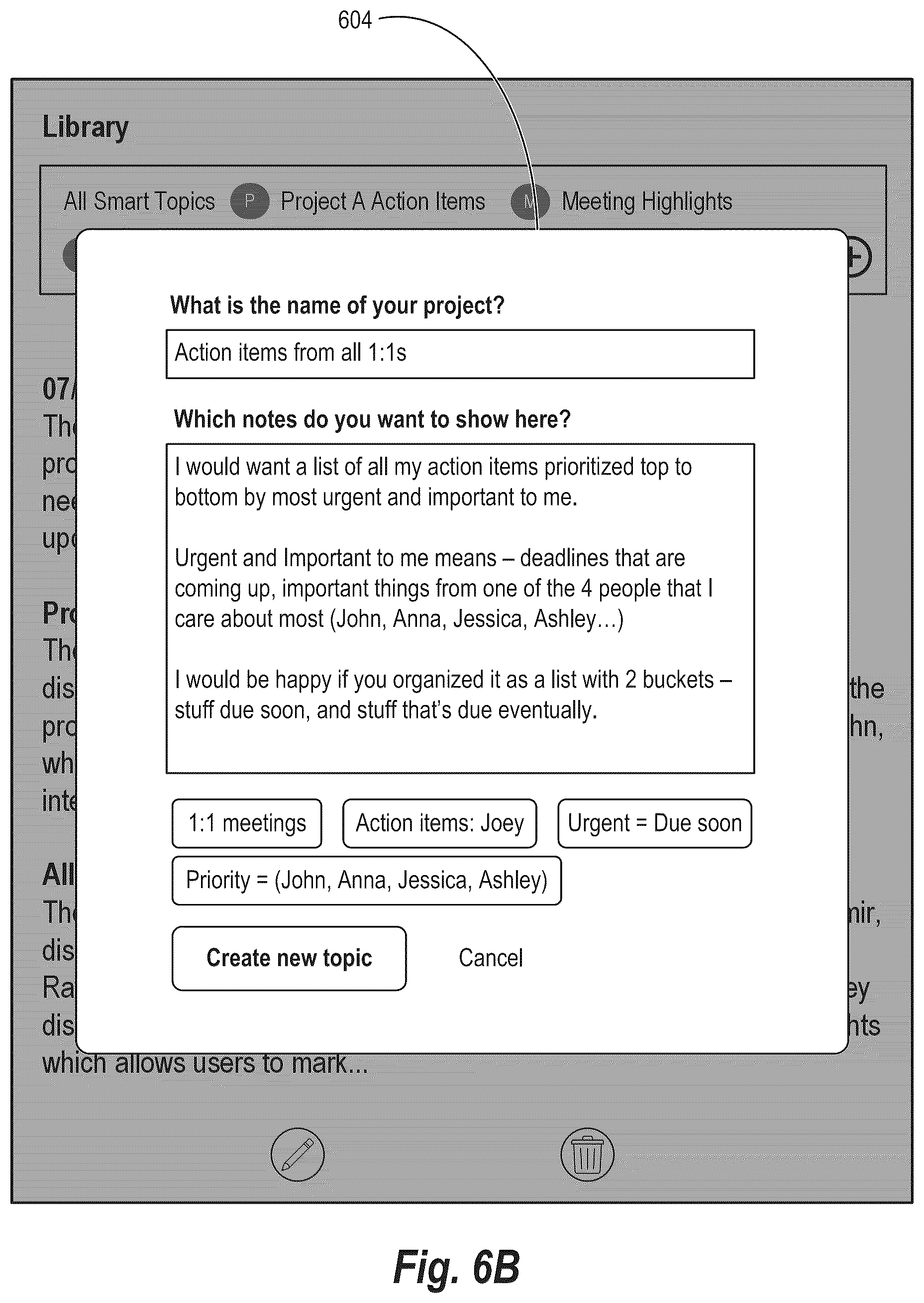 Patent US12581037 Figure 9 – Generating smart topics for video calls using a large language model and a context transformer engine