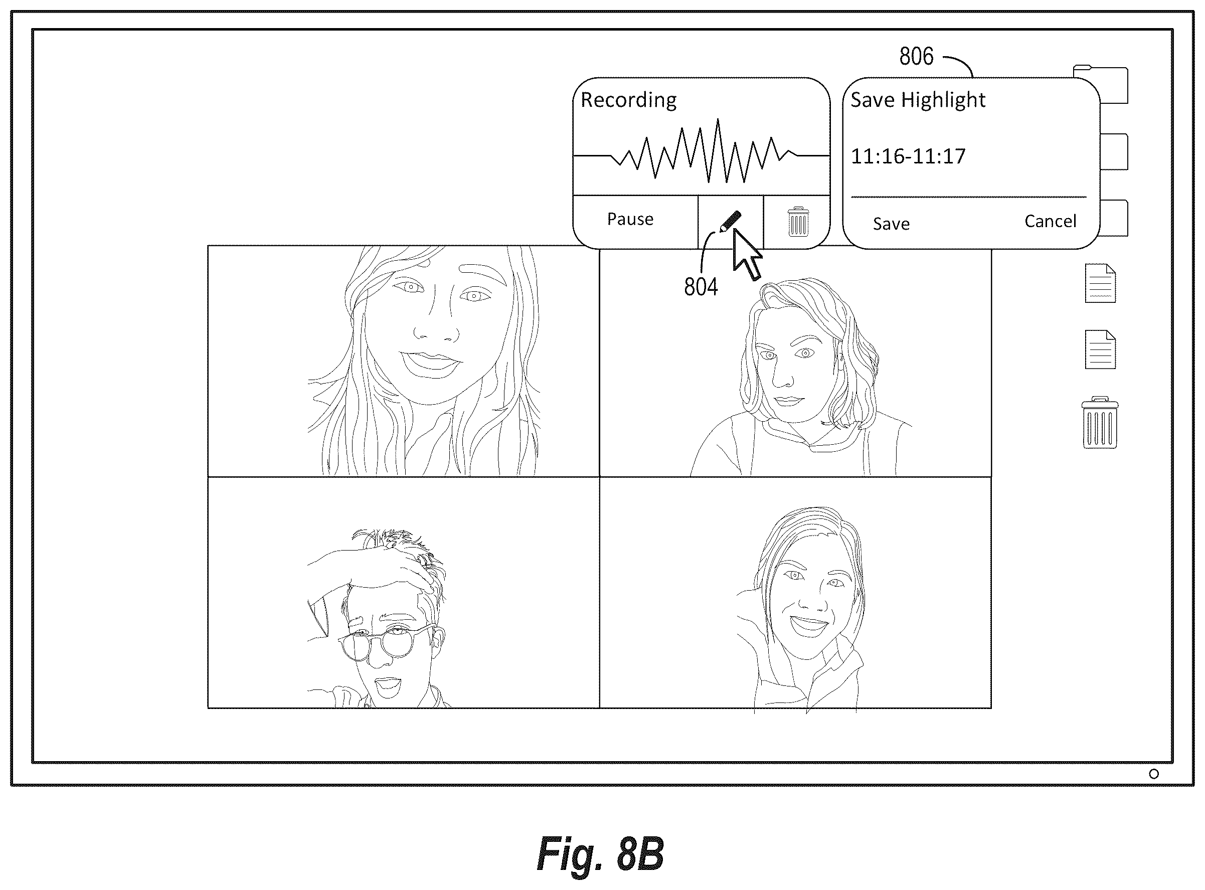 Patent US12581037 Figure 14 – Generating smart topics for video calls using a large language model and a context transformer engine