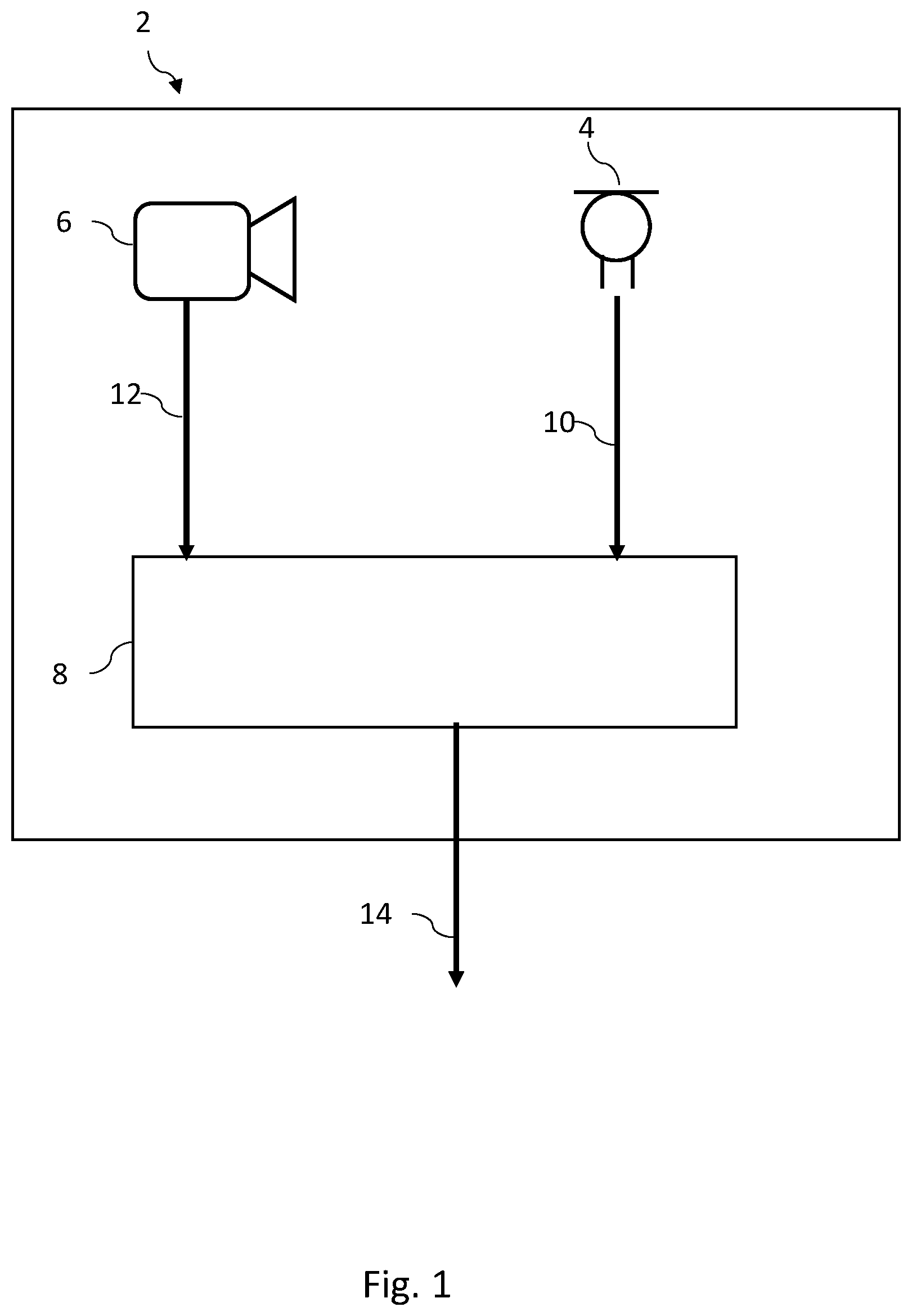 Patent US12581038 Figure 1 – Audio processing in video conferencing system using multimodal features