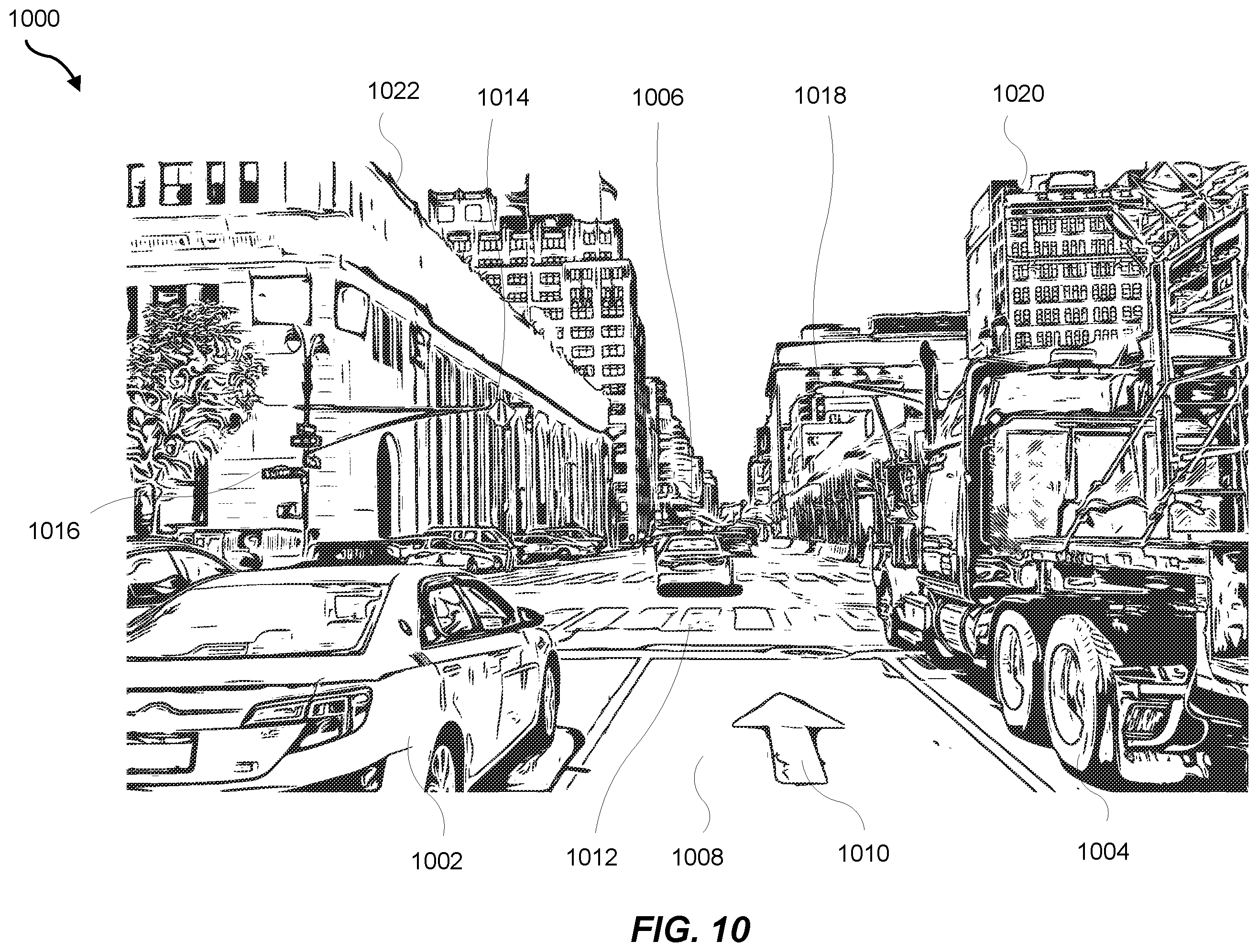 Patent US12581040 Figure 10 – Systems and methods for coordinated collection of street-level image data