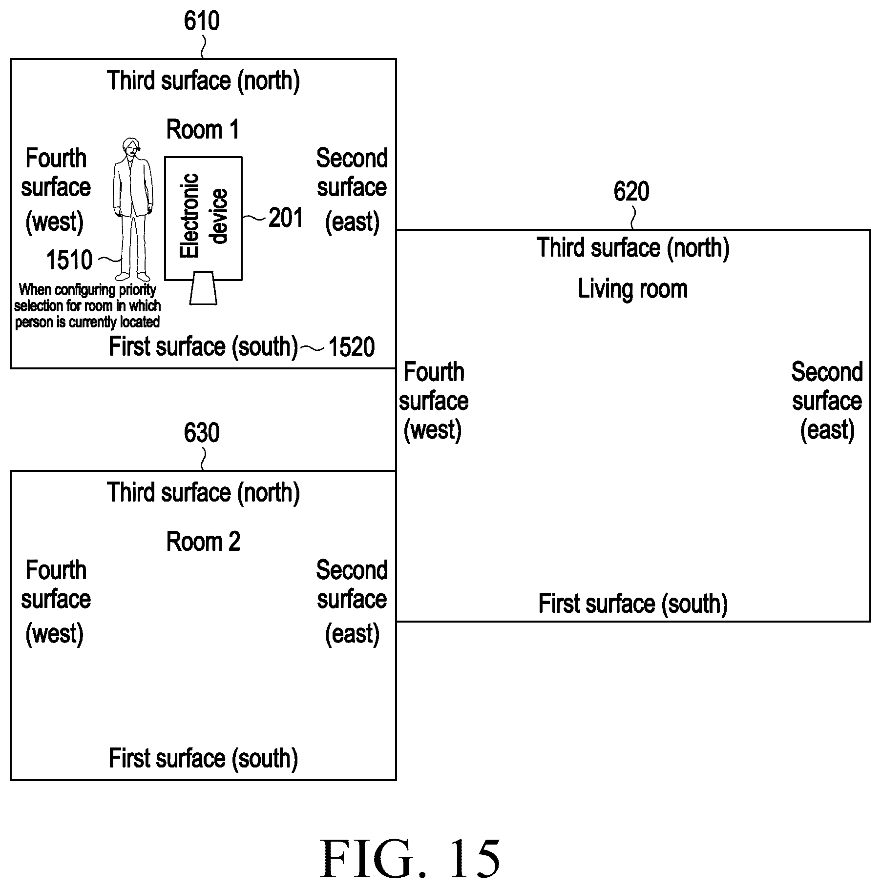 Patent US12581045 Figure 13 – Electronic device including projector for outputting beam and method of operating same