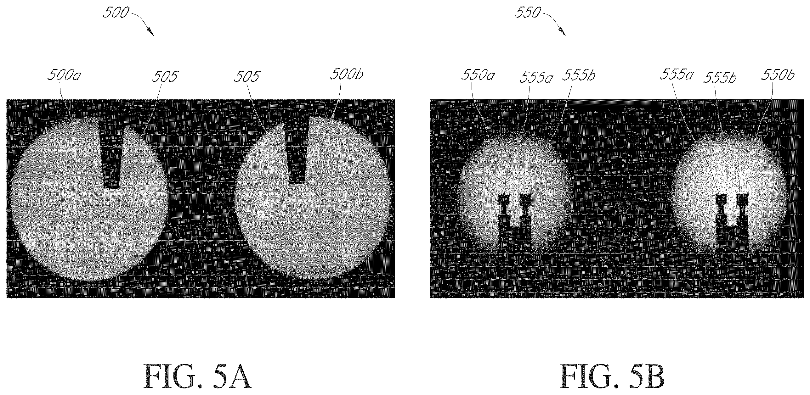 Patent US12581050 Figure 5 – Optical assemblies for machine vision calibration