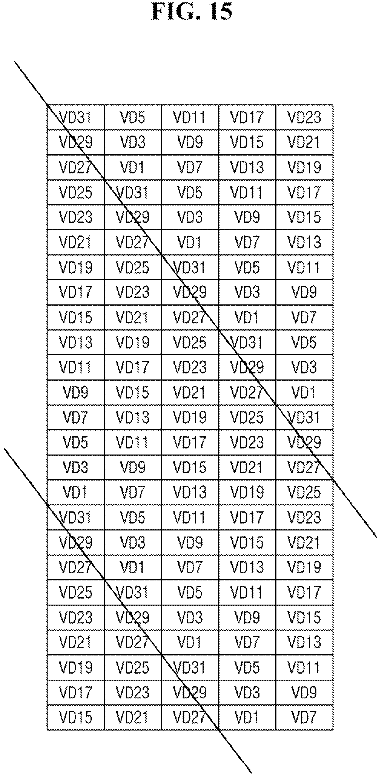 Patent US12581051 Figure 15 – Display device and method for providing stereoscopic image the same