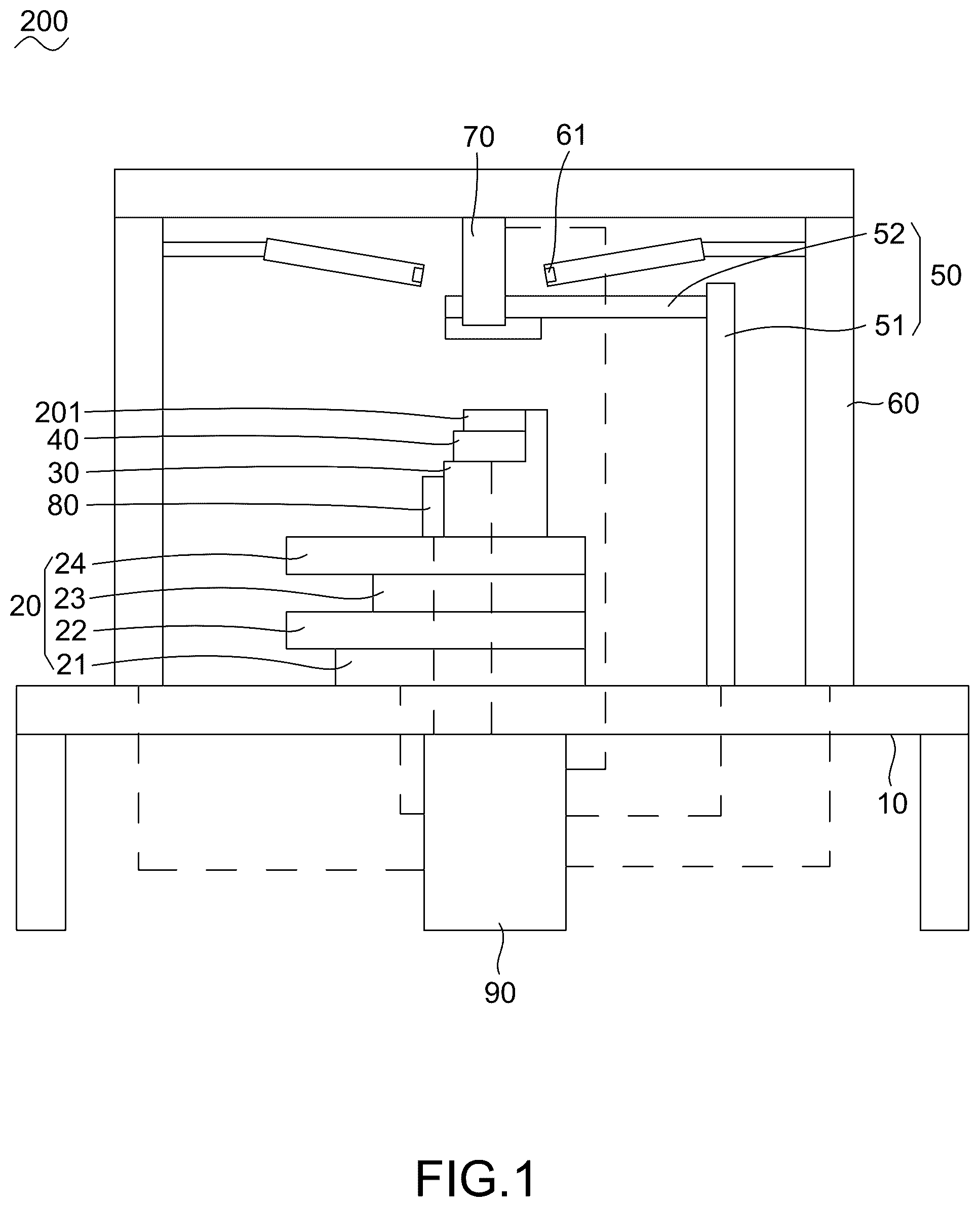Patent US12581055 Figure 1 – Verification method for a panoramic lens focusing workstation