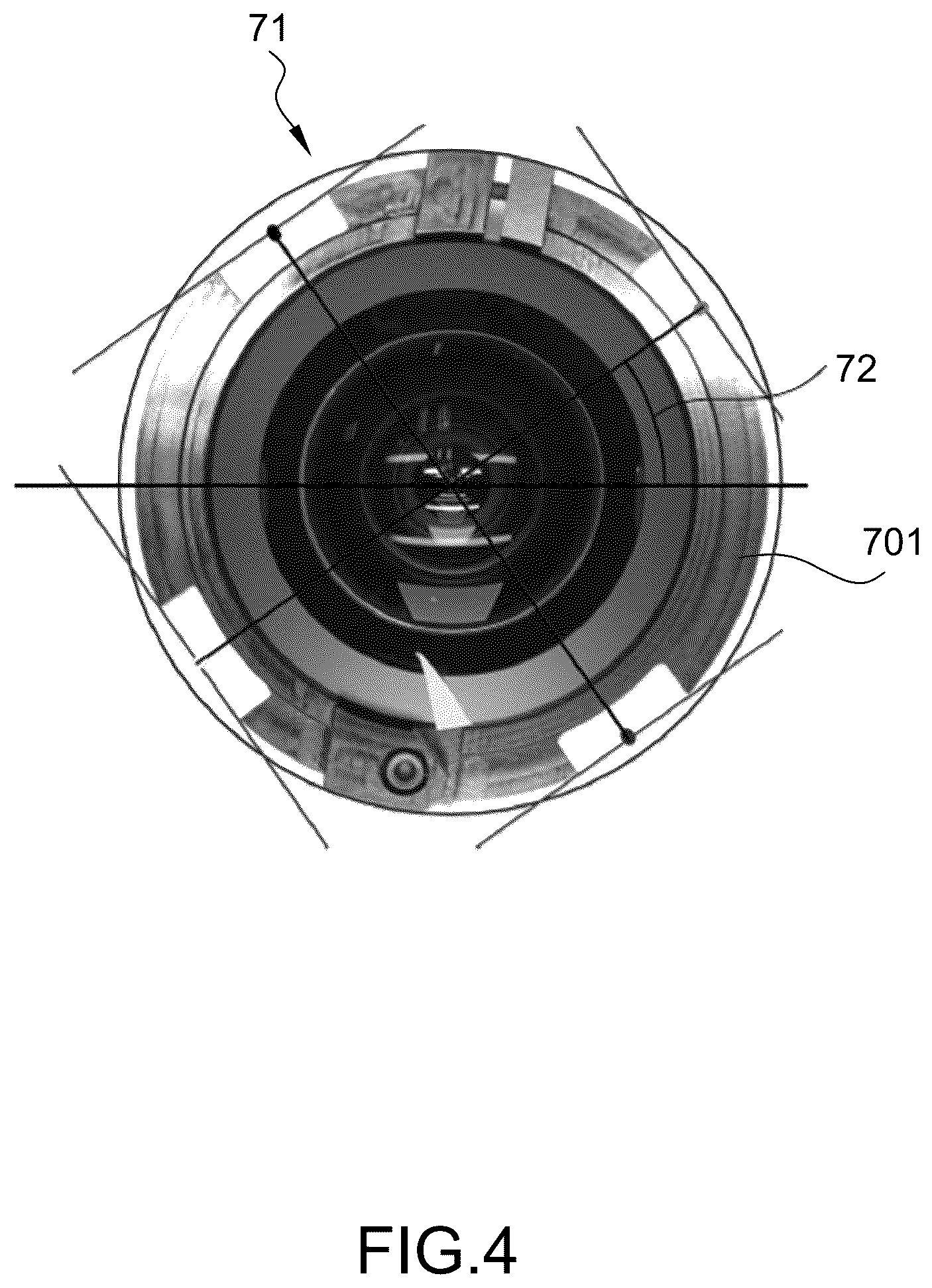 Patent US12581055 Figure 4 – Verification method for a panoramic lens focusing workstation