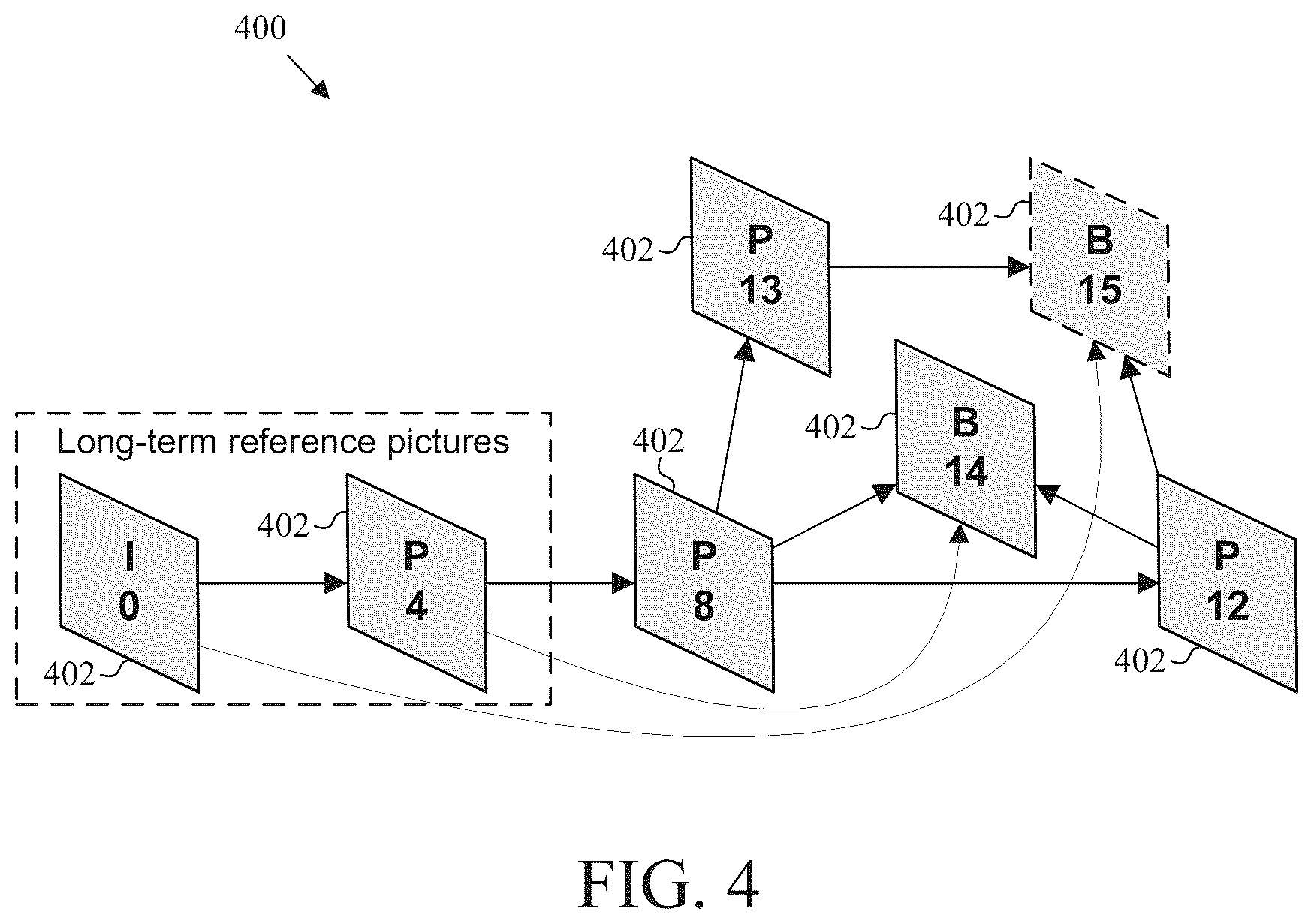 Patent US12581060 Figure 3 – Reference picture management in video coding