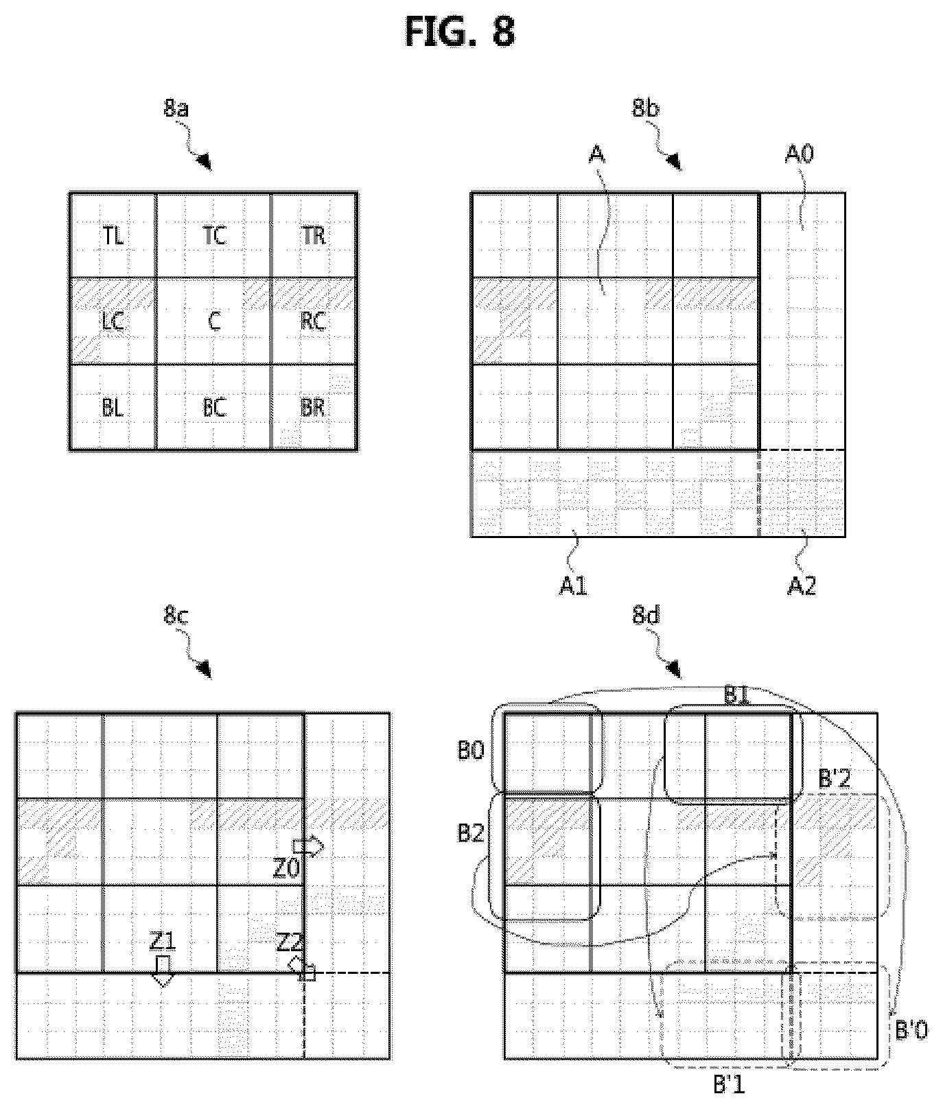 Patent US12581064 Figure 8 – Method and apparatus for reconstructing 360-degree image according to projection format