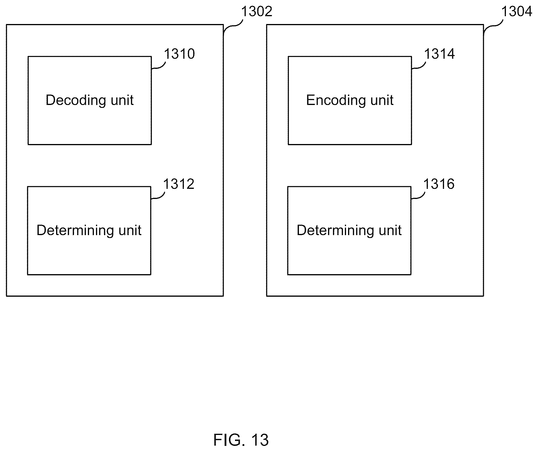 Patent US12581073 Figure 13 – Video encoding and decoding
