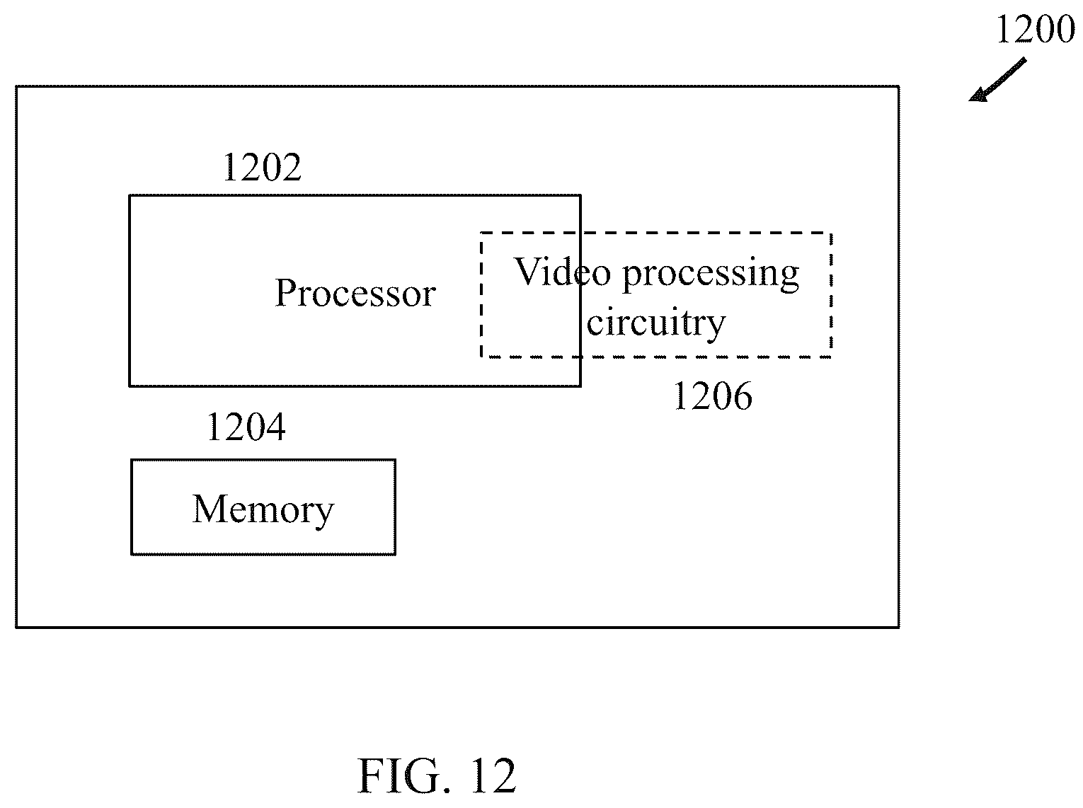 Patent US12581086 Figure 12 – Merge with MVD based on geometry partition