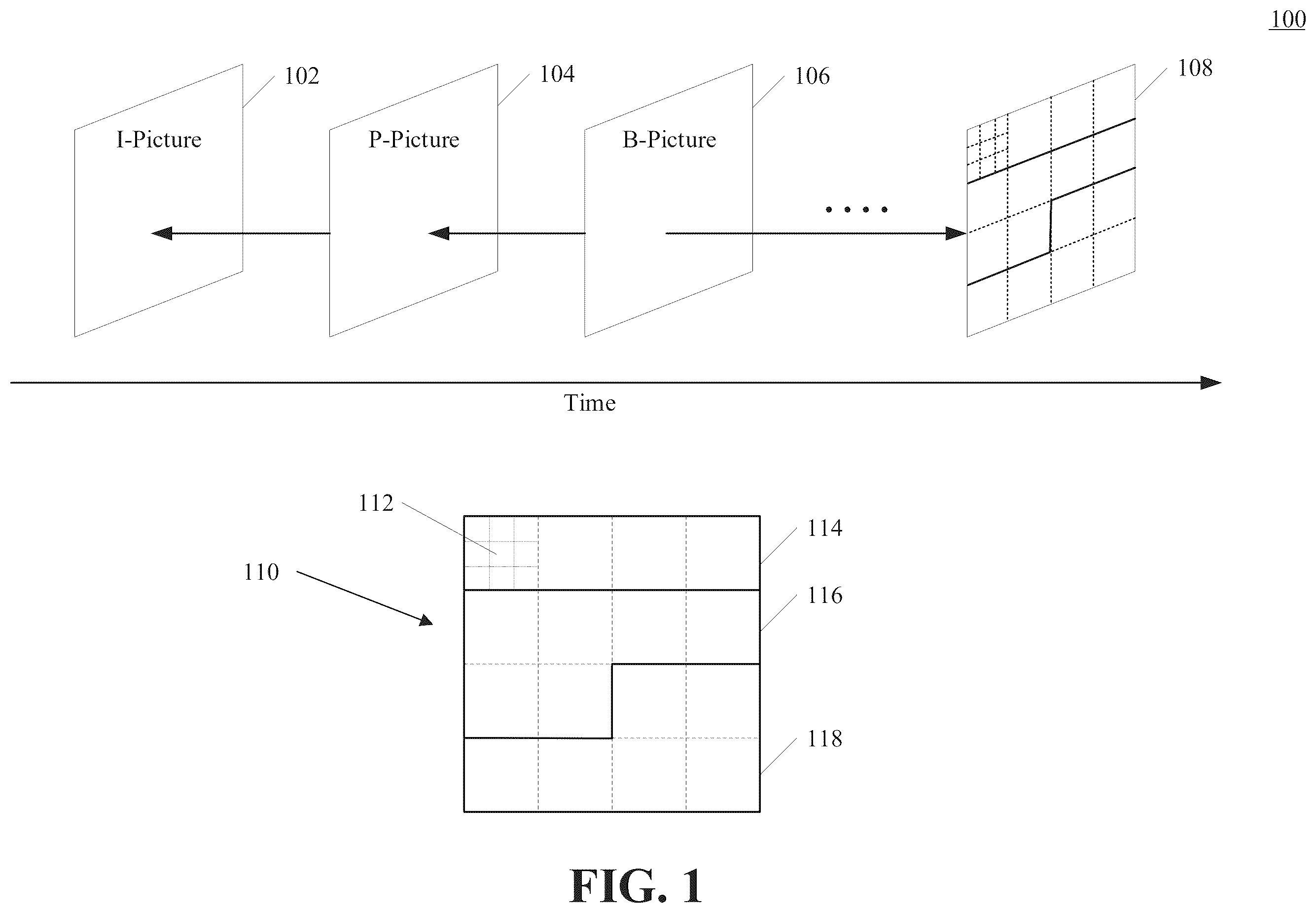 Patent US12581096 Figure 1 – Method and apparatus for encoding or decoding video