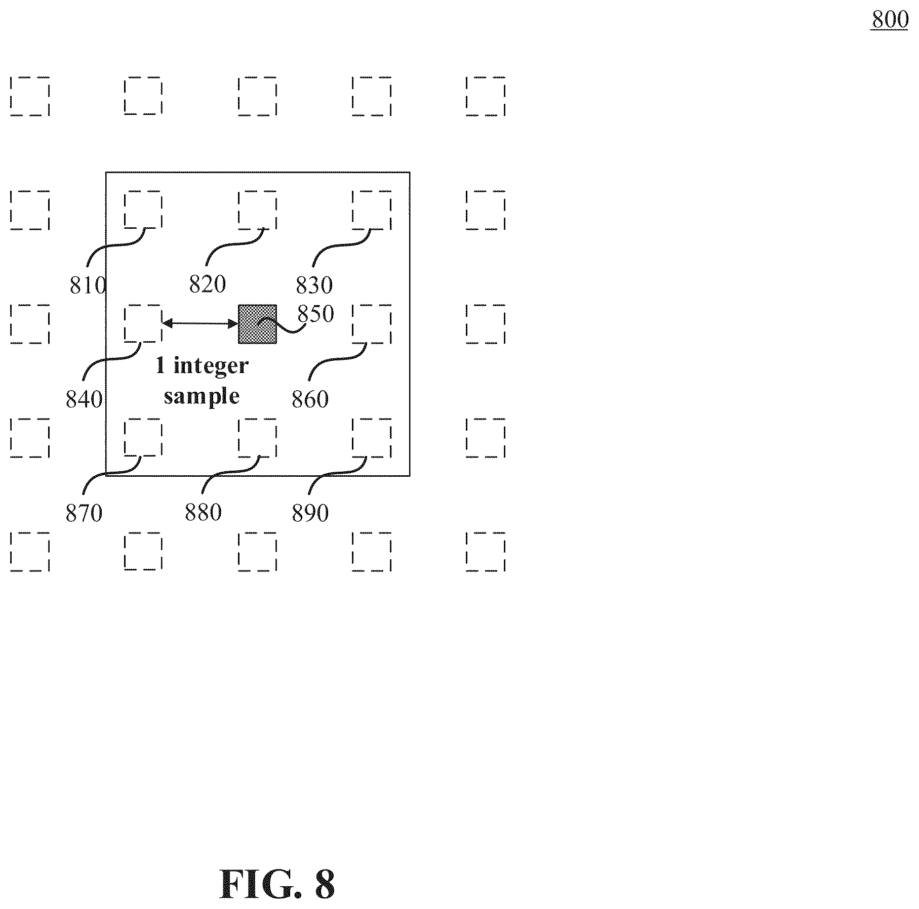 Patent US12581096 Figure 8 – Method and apparatus for encoding or decoding video
