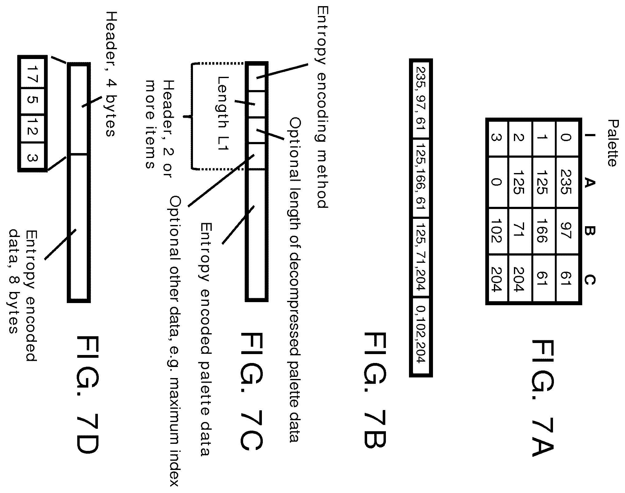 Patent US12581097 Figure 10 – Encoder, decoder and method employing palette compression