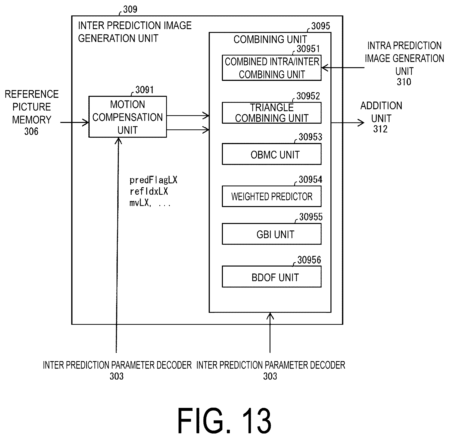 Patent US12581110 Figure 13 – Video decoding apparatus and video decoding method